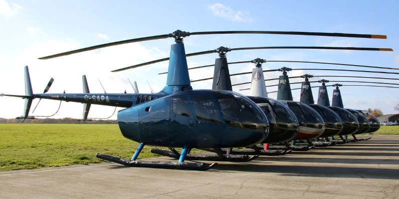 HQ Aviation Robinson R66 lineup