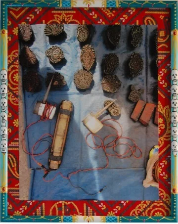 Rotary Machines & Henna Stamps, India 2011
