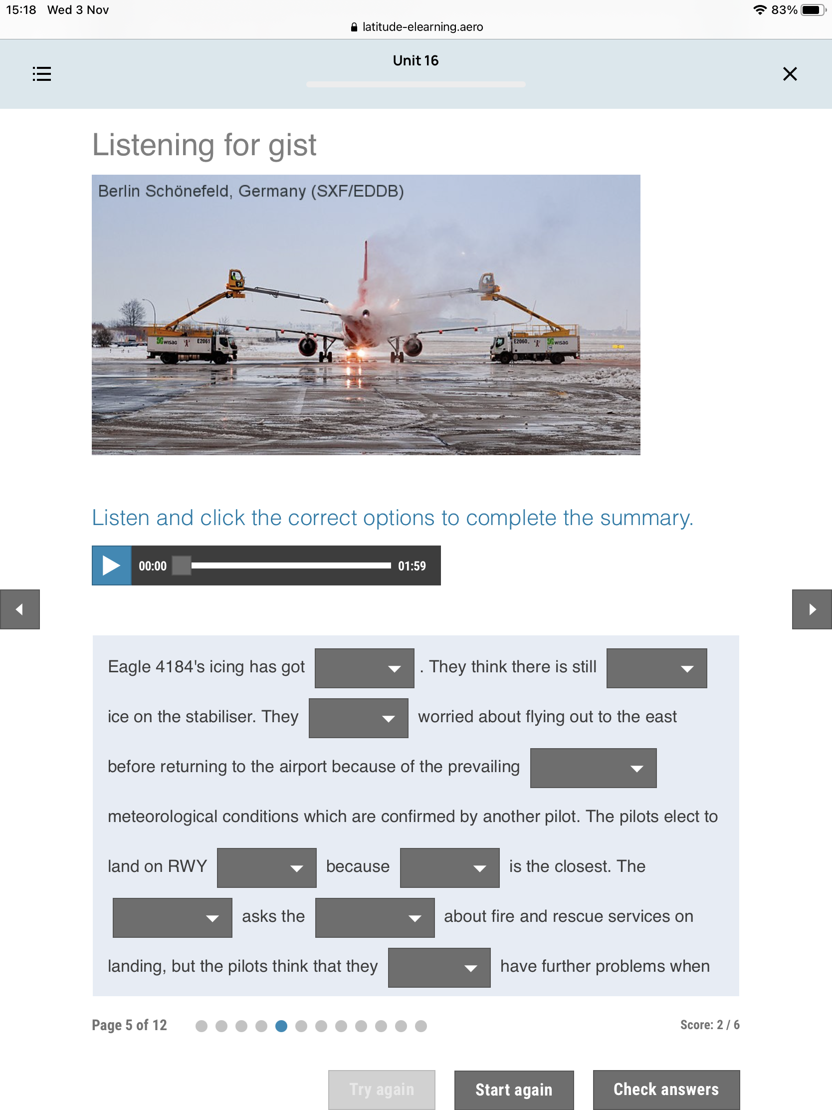 Online aviation English training for pilots and ATC — Latitude Aviation ...