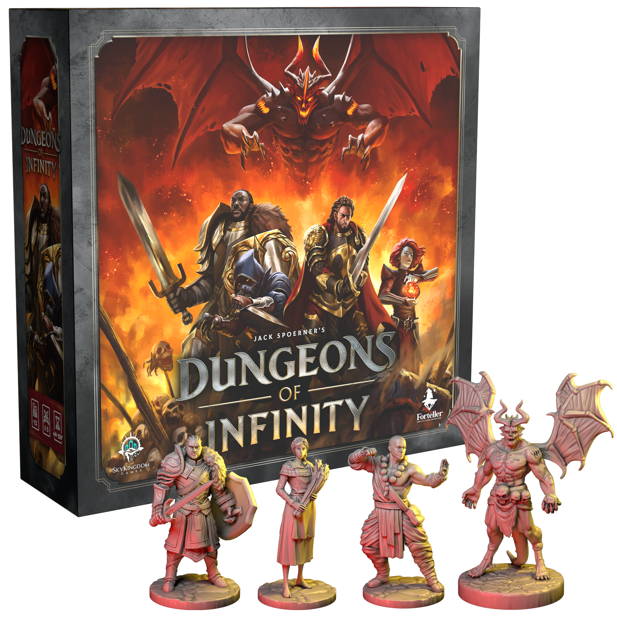 Dungeons of Infinity  - DELUXE EDITION (SKGDOI002) - SHIPPING INCLUDED IN PRICE TO US/CA/UK/EU