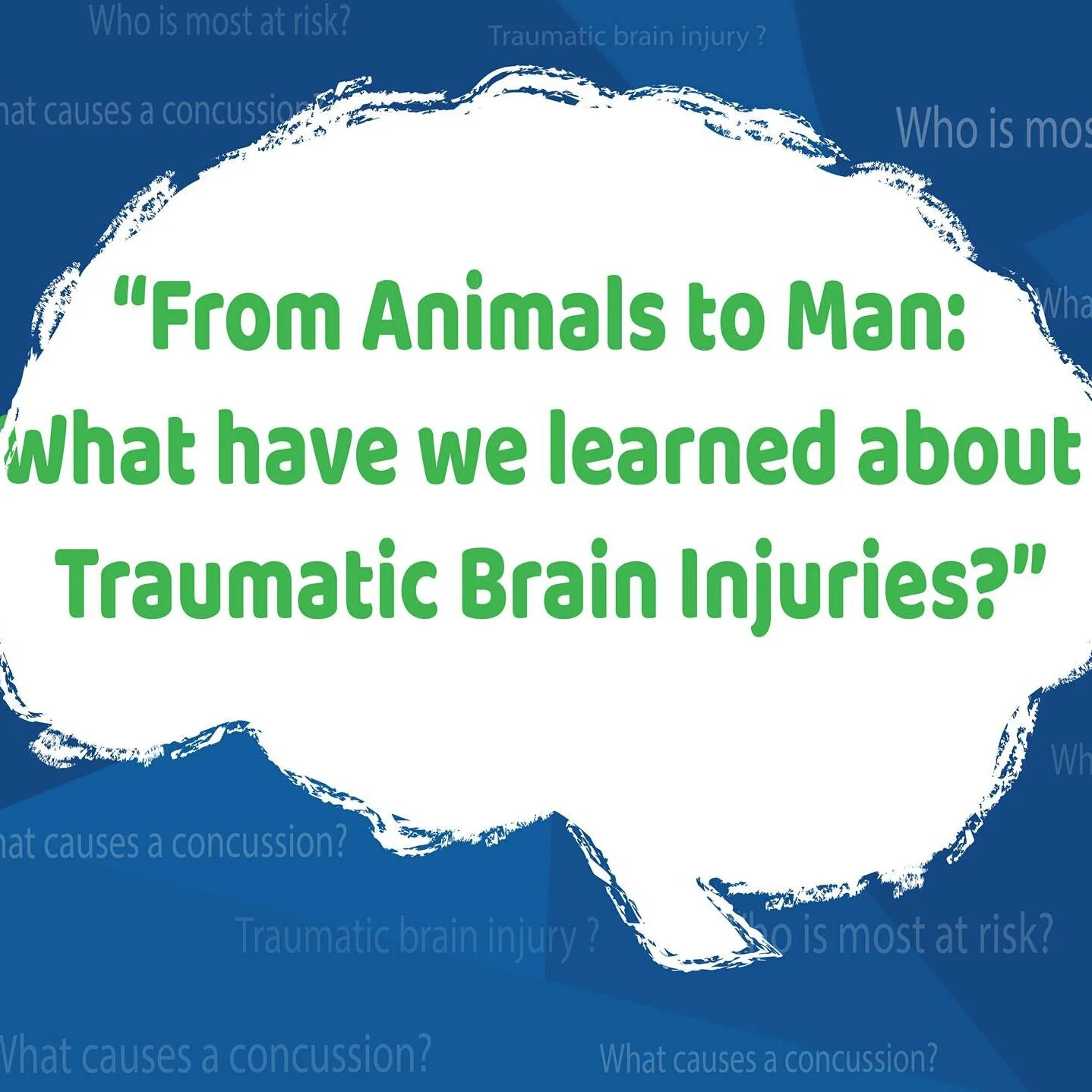 From Animals to Man:  What have we learned about Traumatic Brain Injuries: