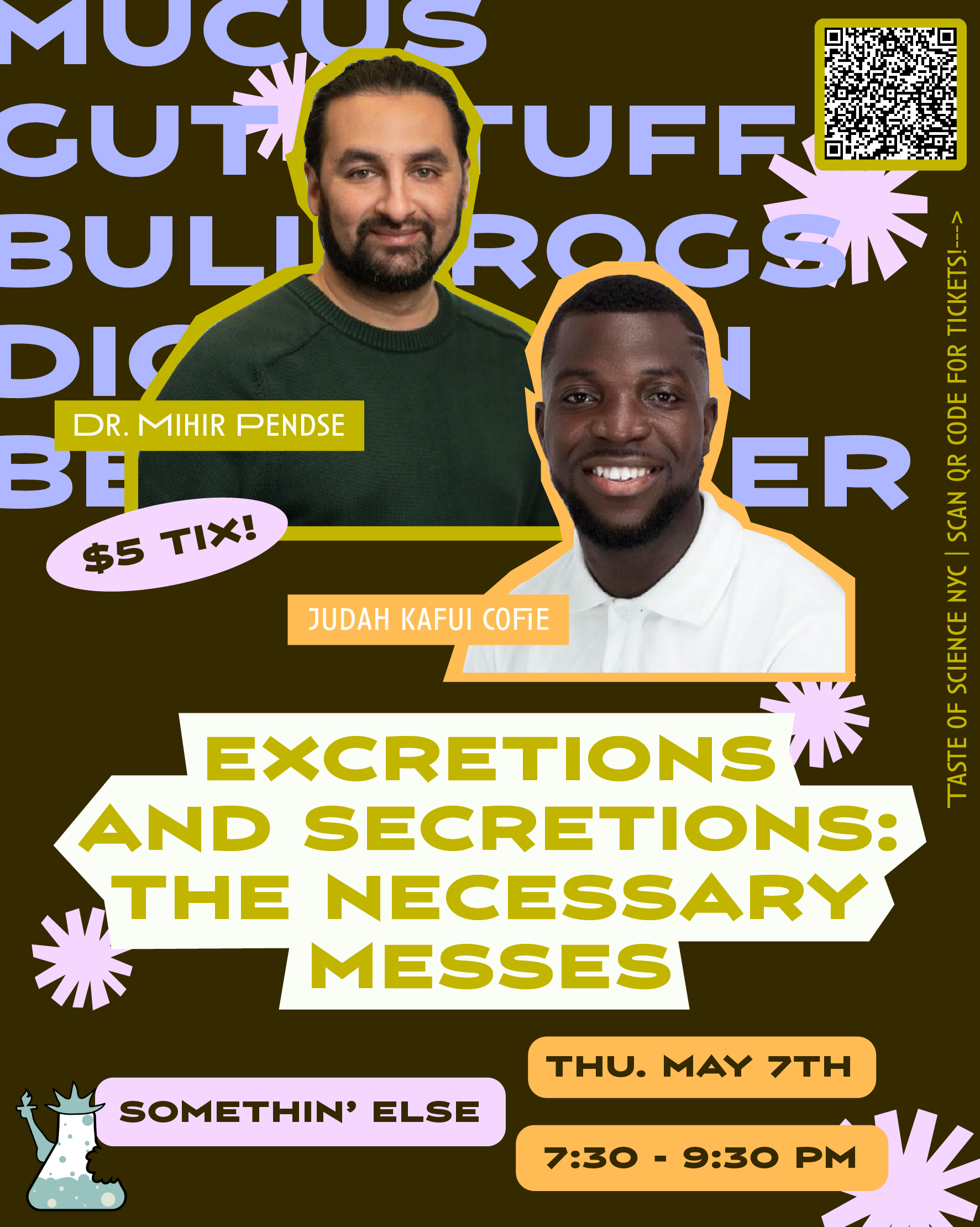 Excretions &amp; Secretions: The Necessary Messes