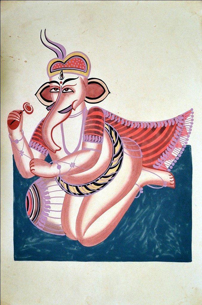 Kalighat Painting By Unknown Artist