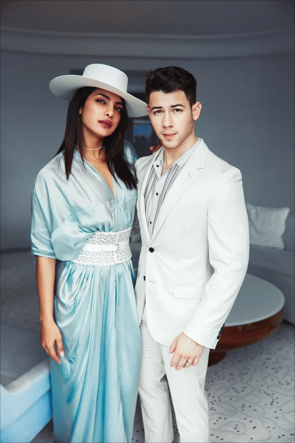 Priyanka Chopra & Nick Jonas by Nicolas Gerardin