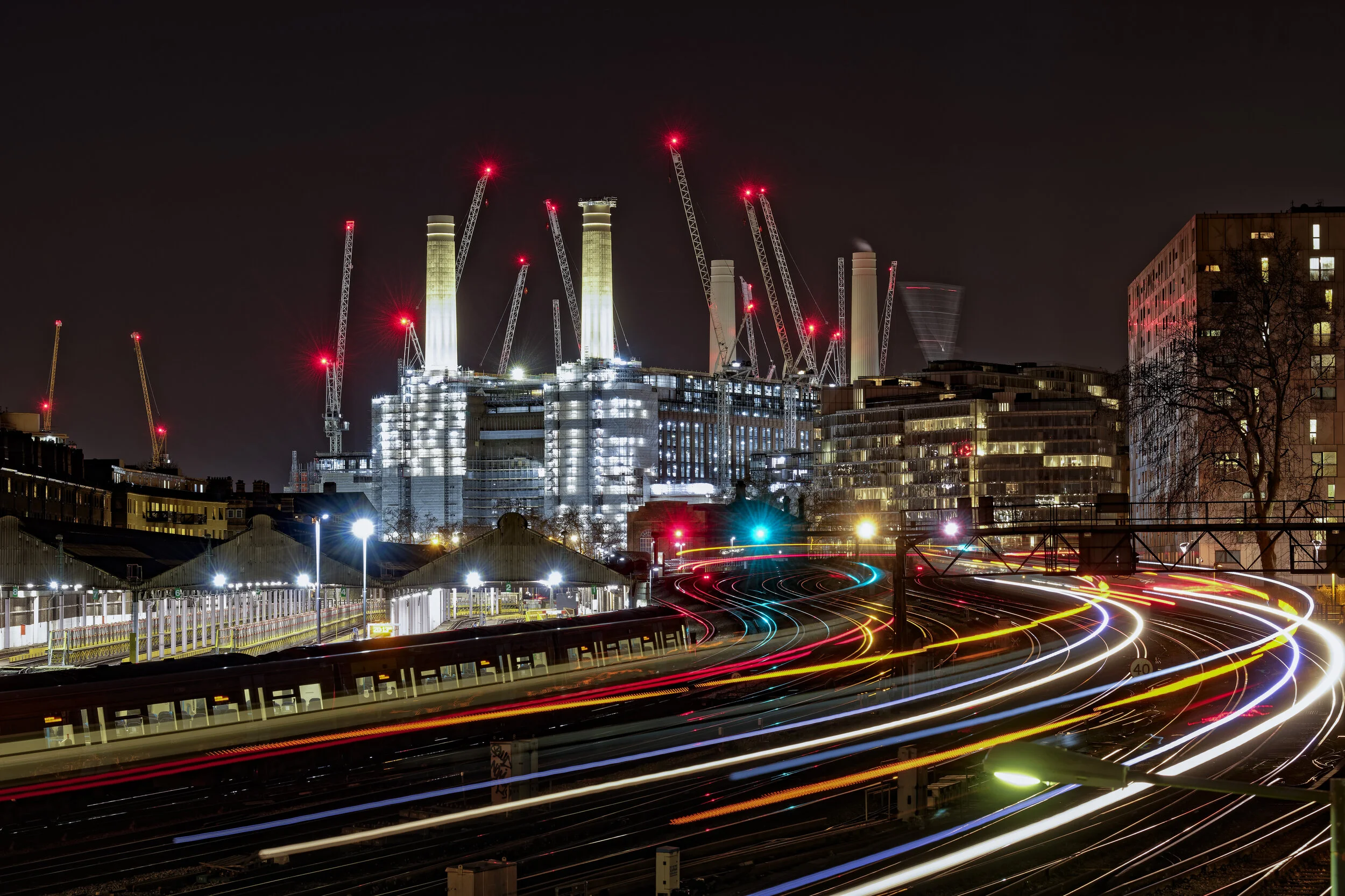 Ebury Bridge Lightshow