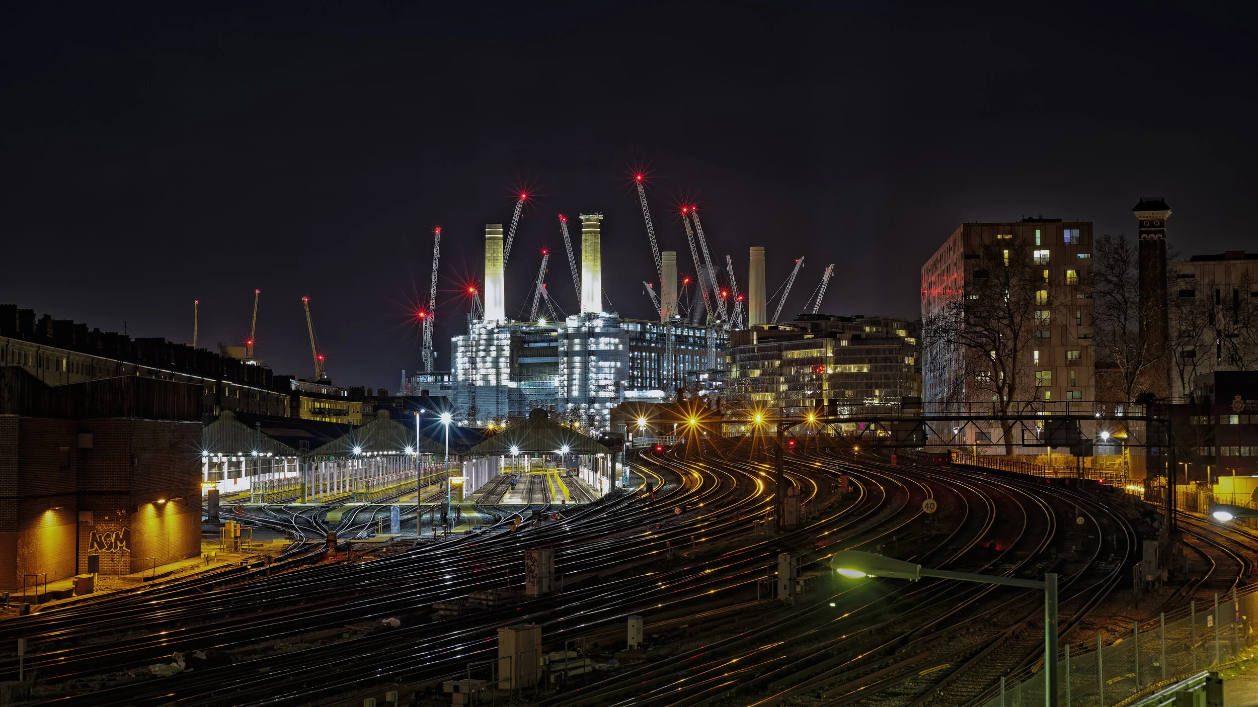 Ebury Bridge Nightscape