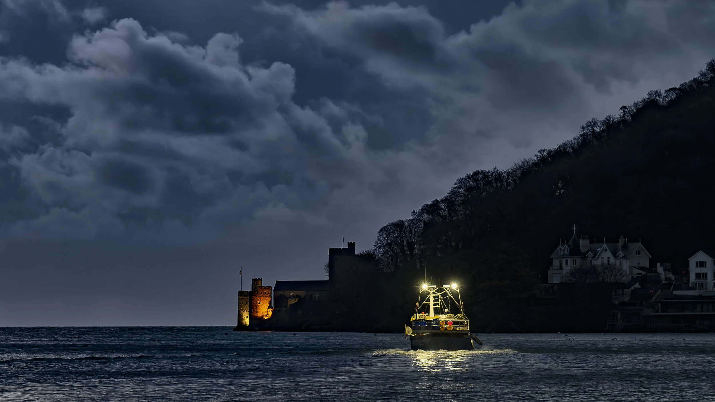 Britannia going home