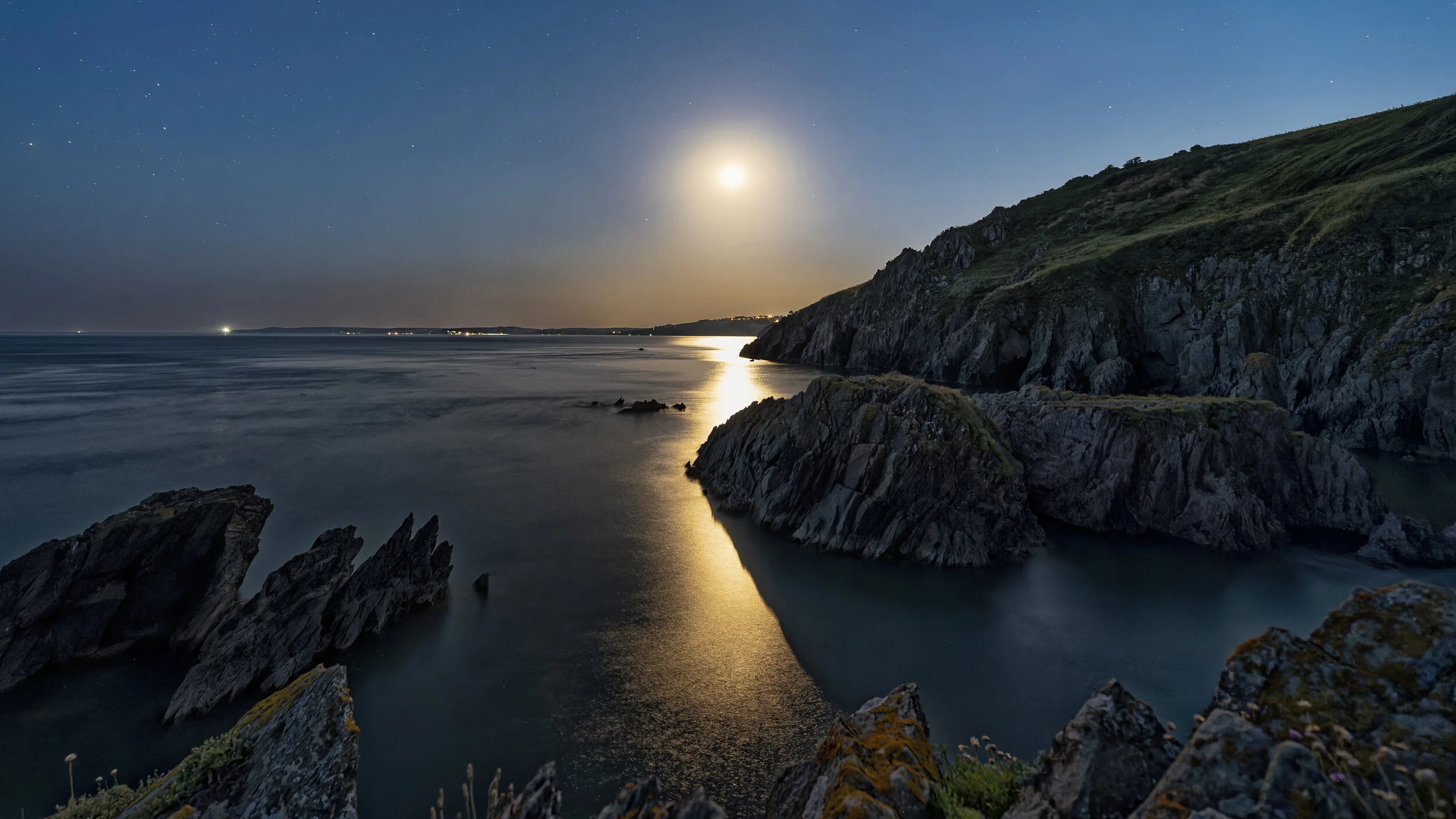 Midnight at Combe Point