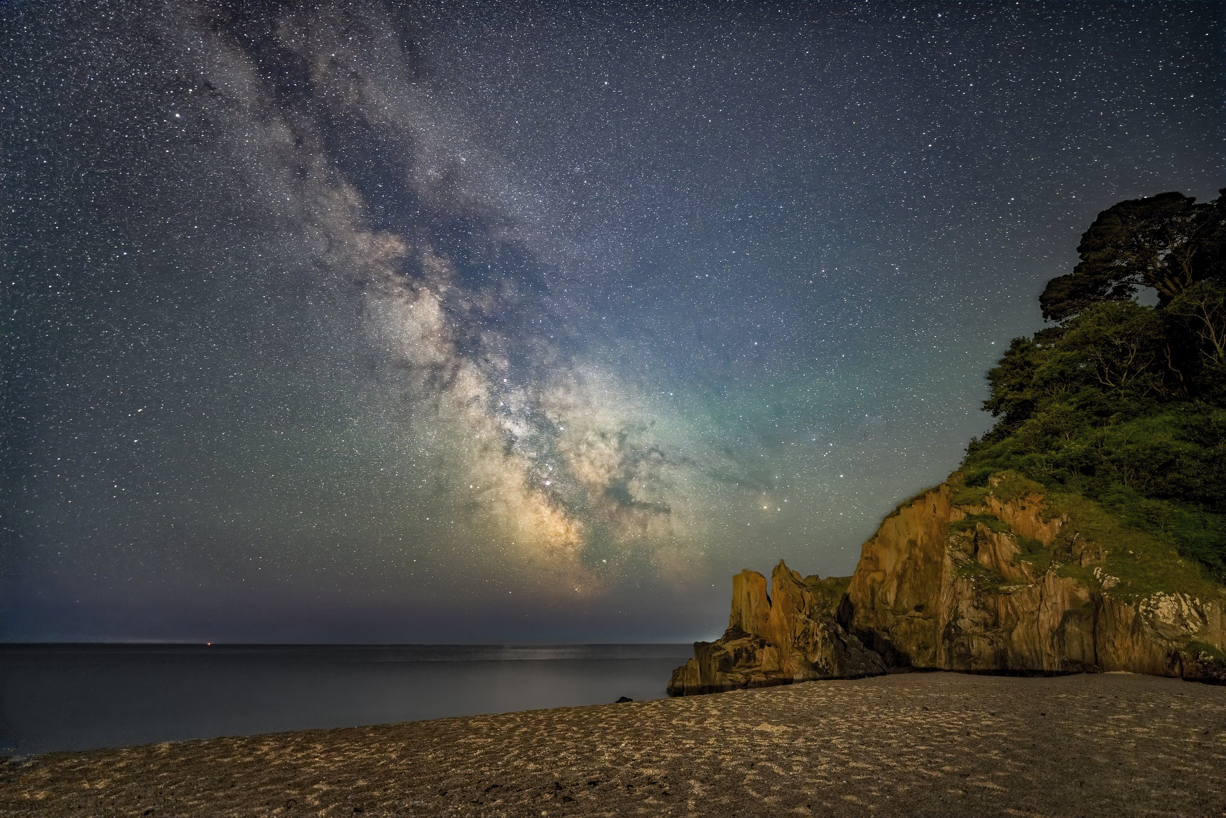 Summer solstice galaxy