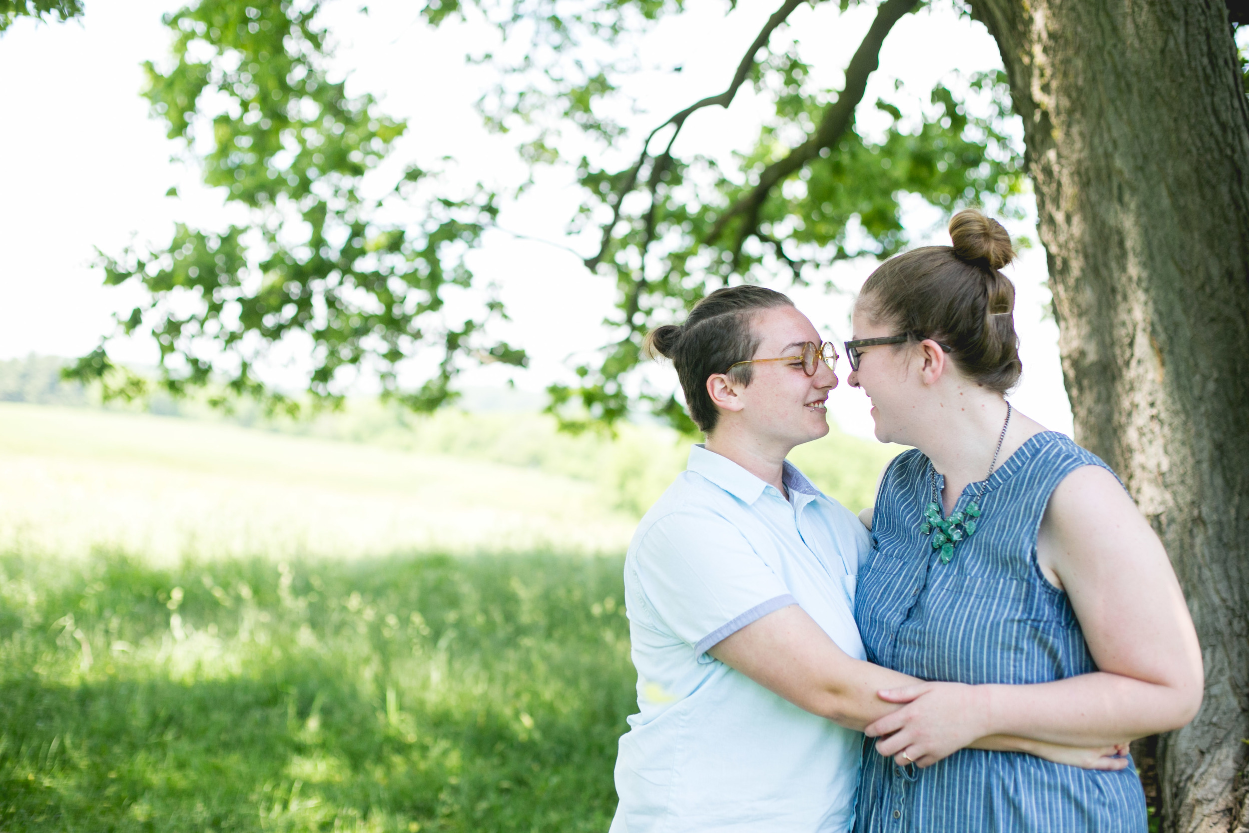  A spring Valley Forge State Park, King of Prussia Pa Queer Engagement session with Alex and Lee by Swiger Photography, Philadelphia's Lesbian Photographer 