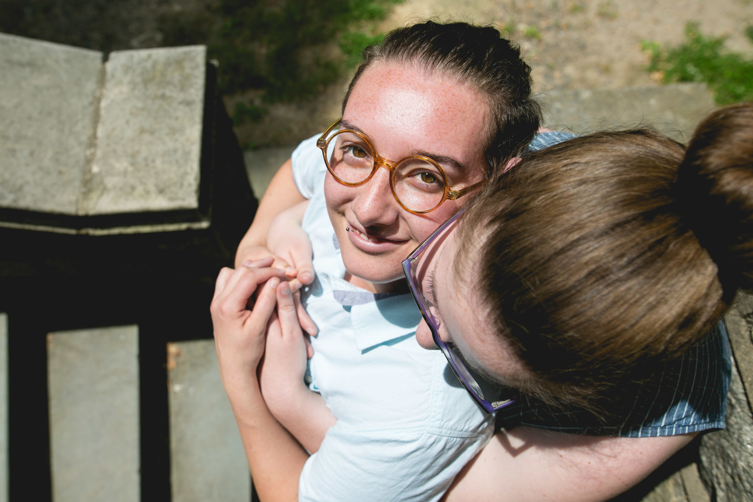  A spring Valley Forge State Park, King of Prussia Pa Queer Engagement session with Alex and Lee by Swiger Photography, Philadelphia's Lesbian Photographer 