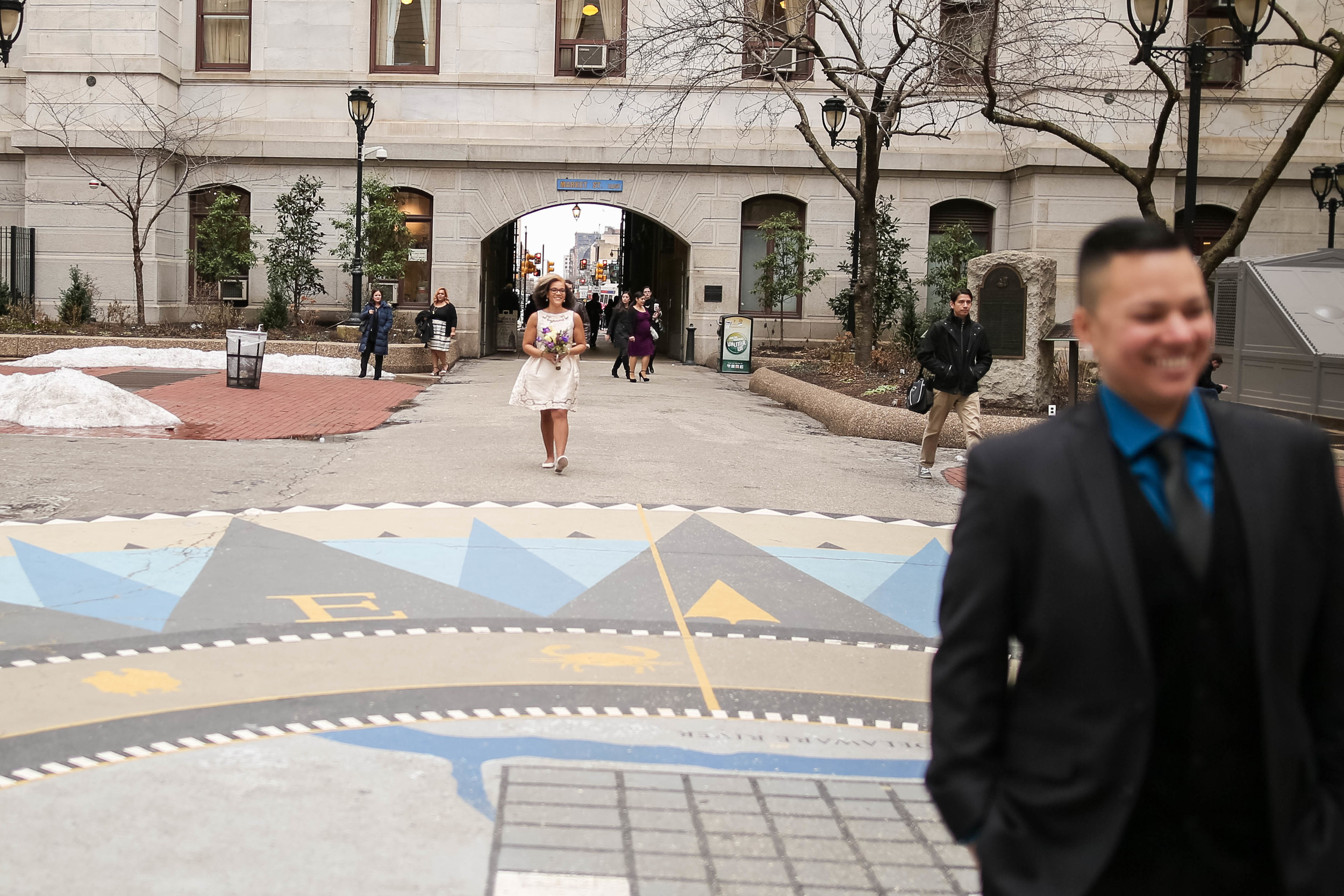 A Philadelphia City Hall Lesbian Elopement by Lesbian Photographer Swiger Photography