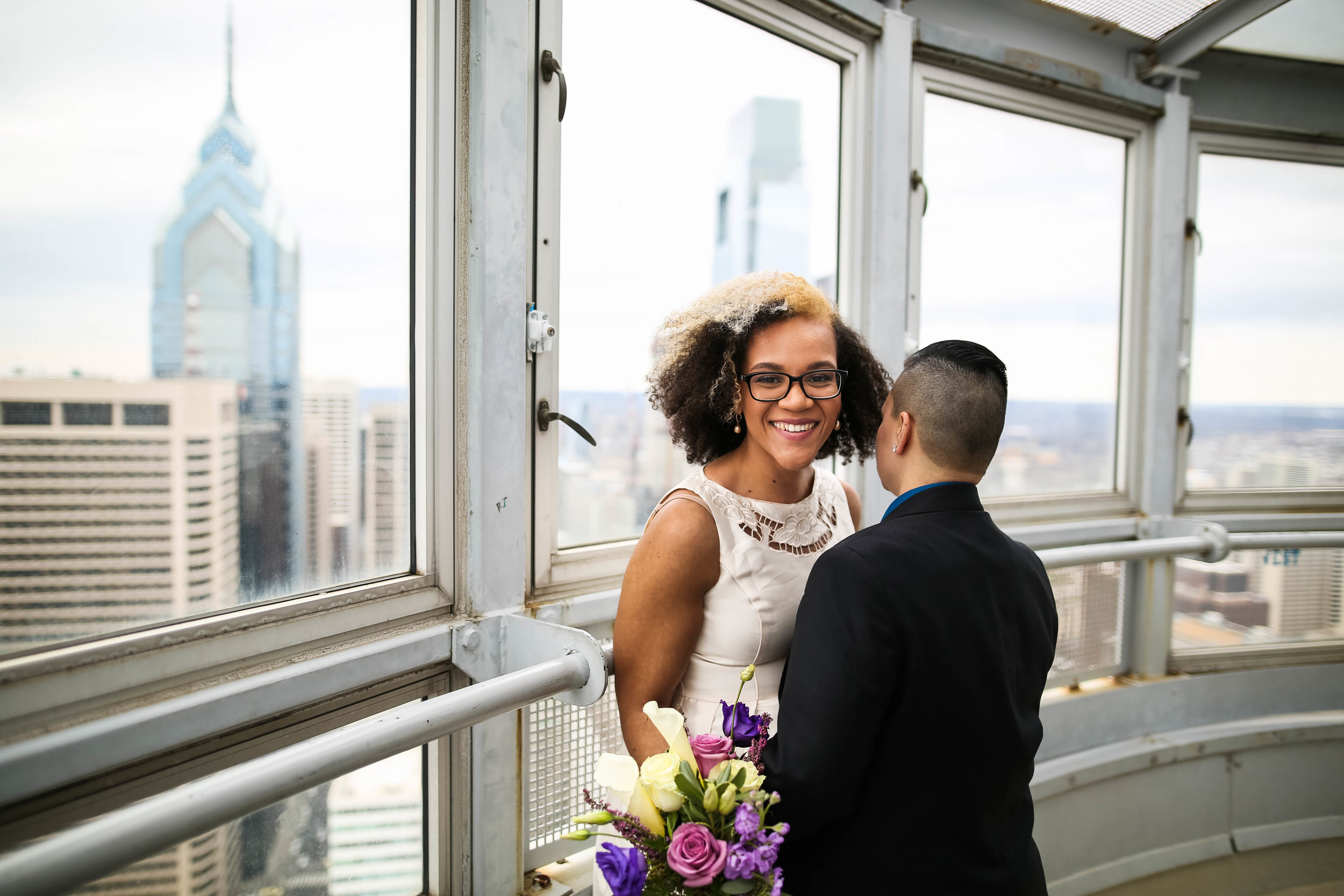 Philadelphia City Hall Lesbian Elopement