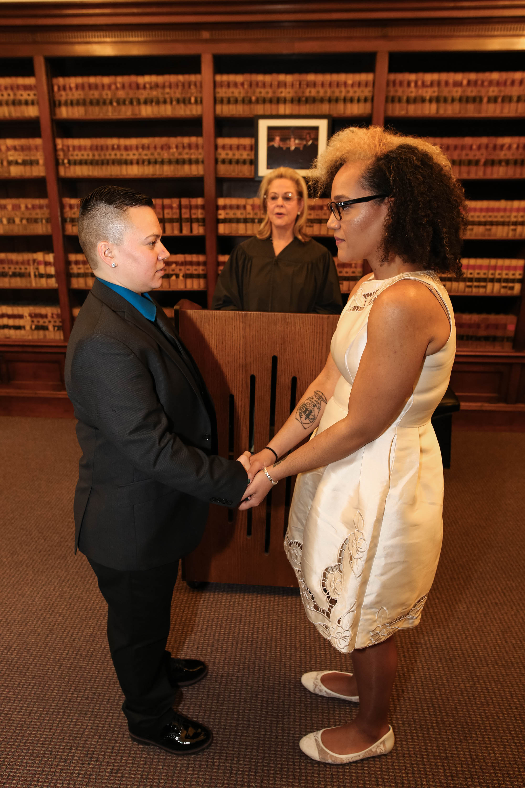 Philadelphia Lesbian Wedding at City Hall