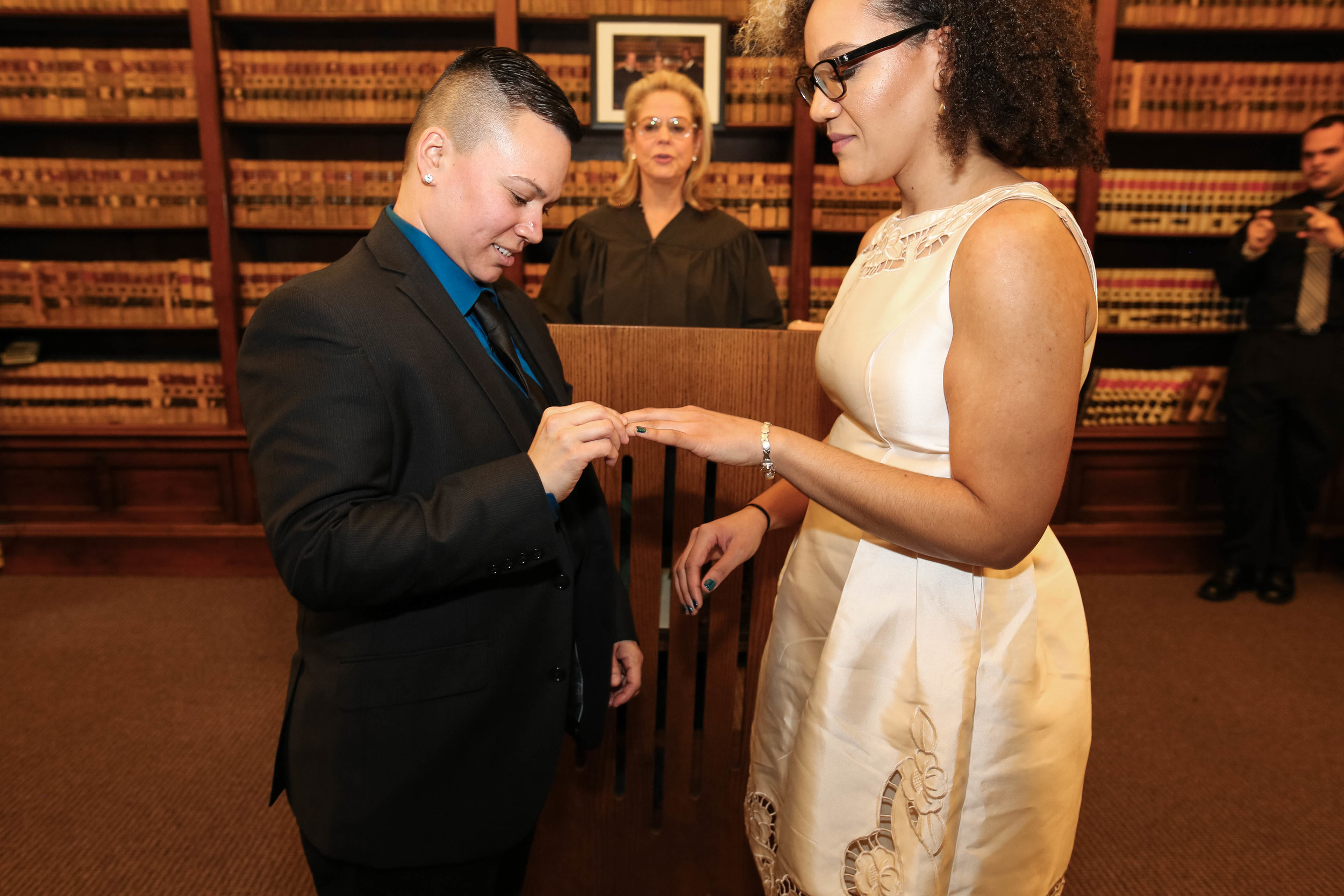 Philadelphia City Hall Lesbian Wedding