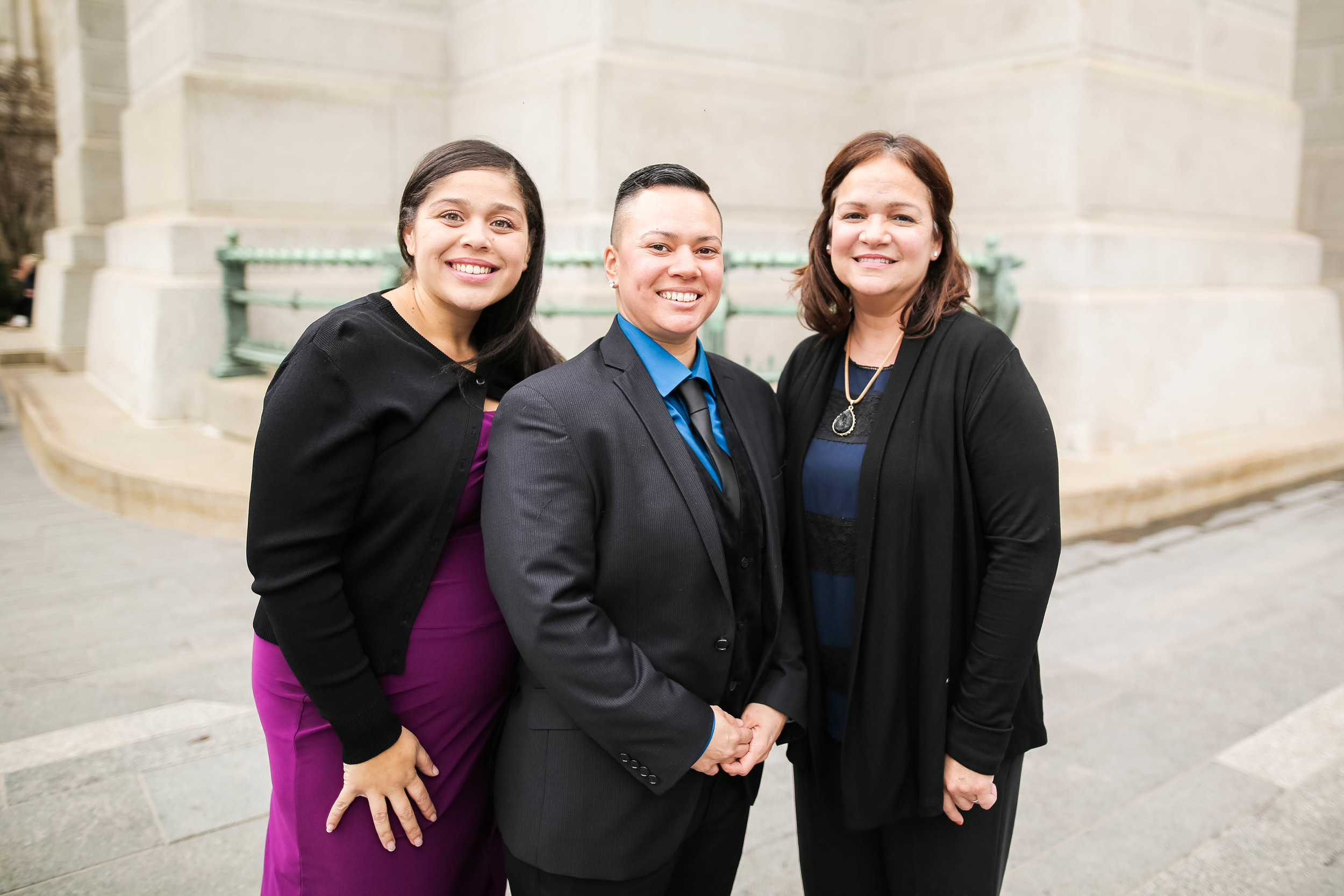 Sophia and Lisa - A Philadelphia City Hall Lesbian Elopement by Swiger Photography, Philly's Lesbian Photographer