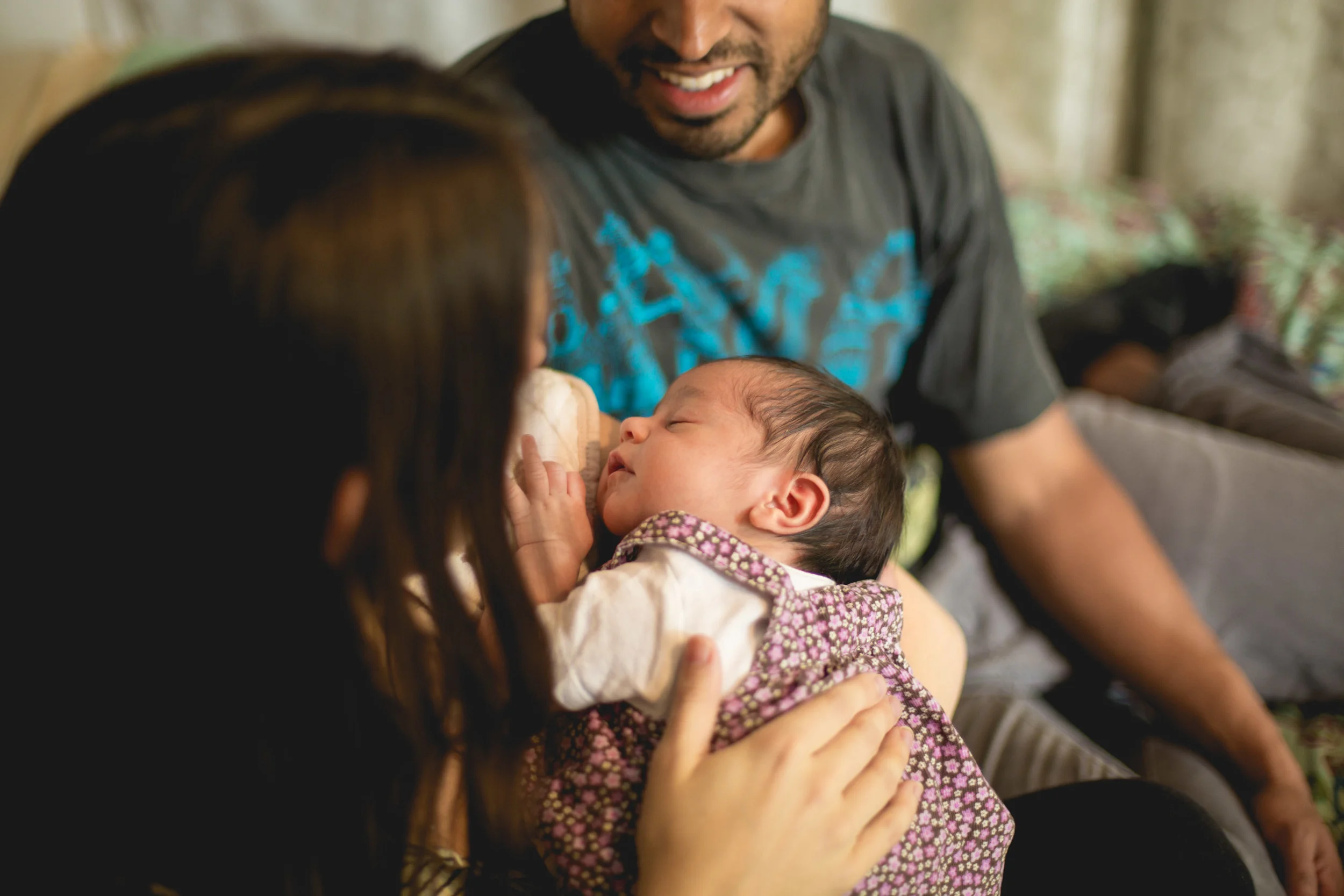 Baker Family - A Philadelphia in home newborn lifestyle session by Swiger Photography. 