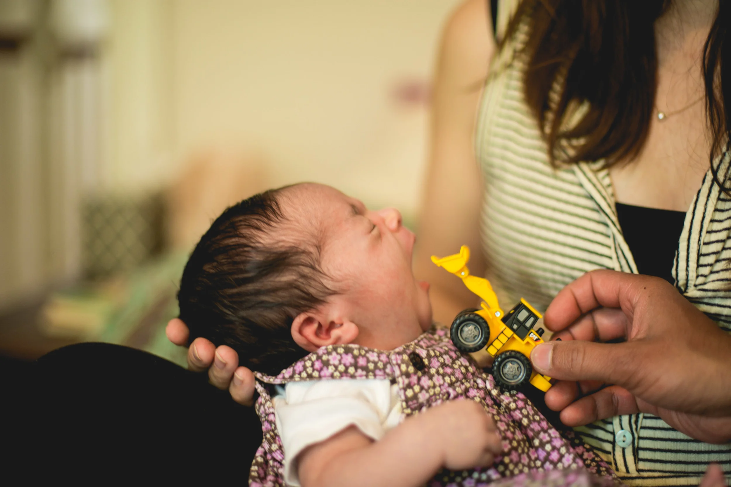 Baker Family - A Philadelphia in home newborn lifestyle session by Swiger Photography. 