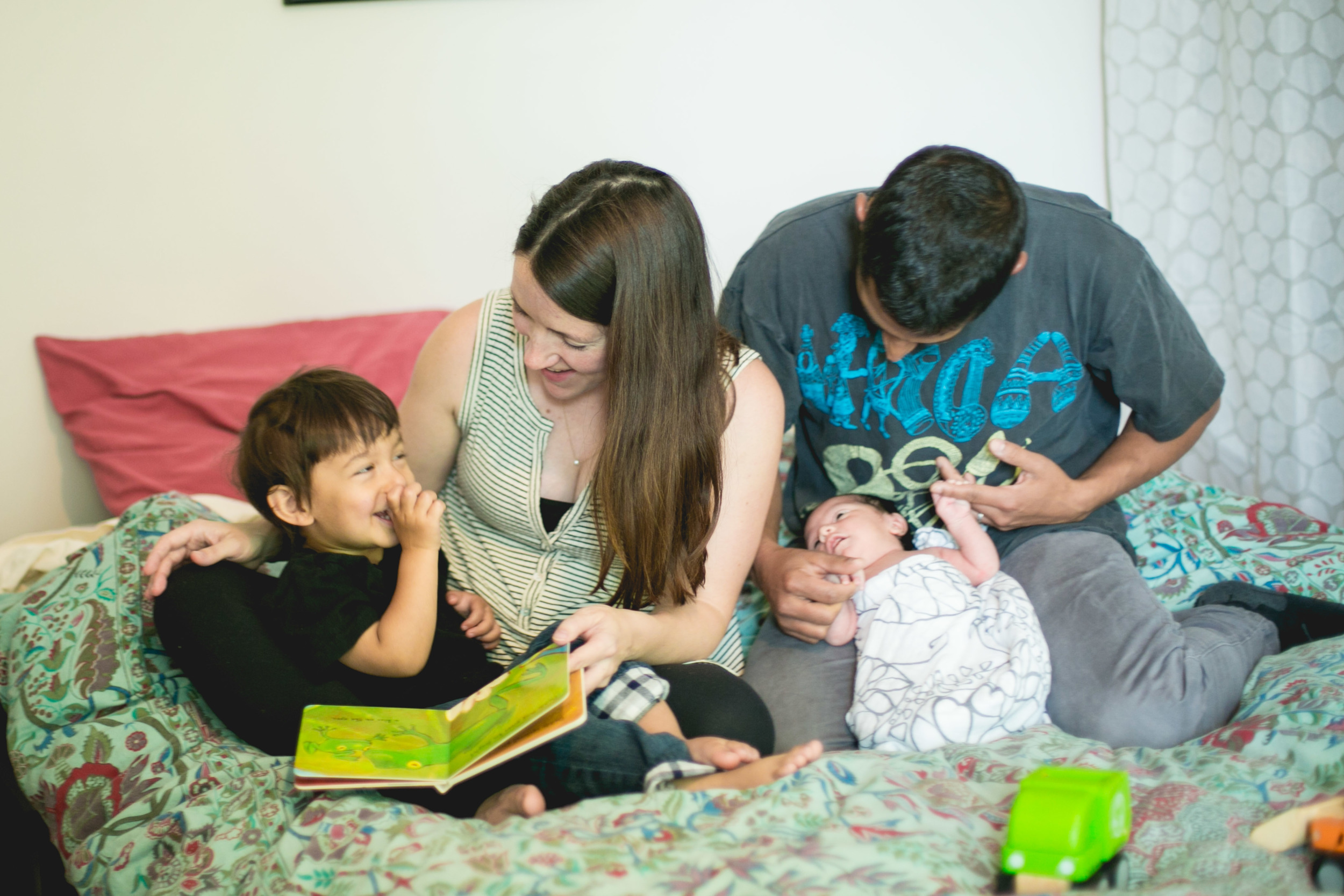  Baker Family - A Philadelphia in home newborn lifestyle session by Swiger Photography. &nbsp; 