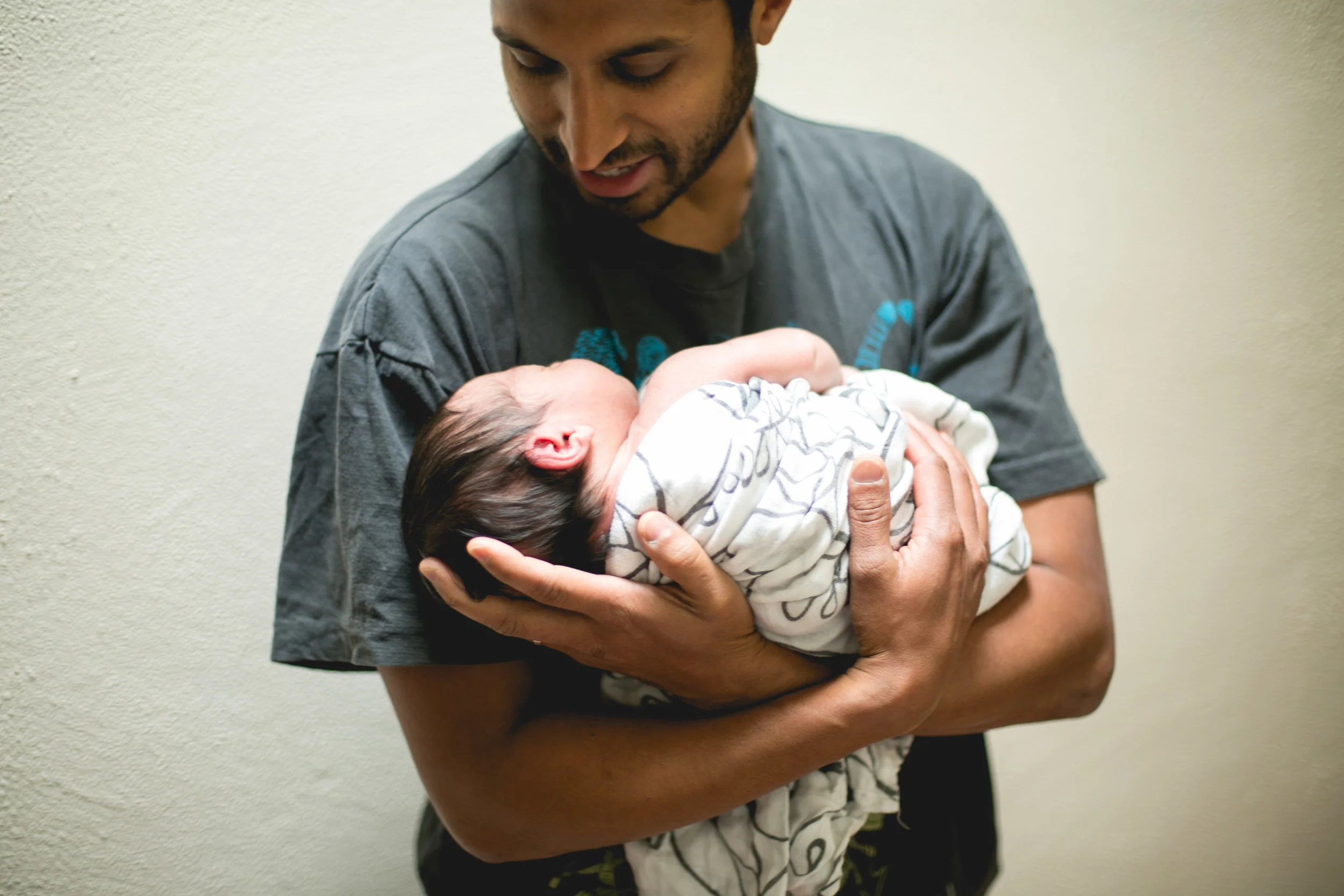 Baker Family - A Philadelphia in home newborn lifestyle session by Swiger Photography. 