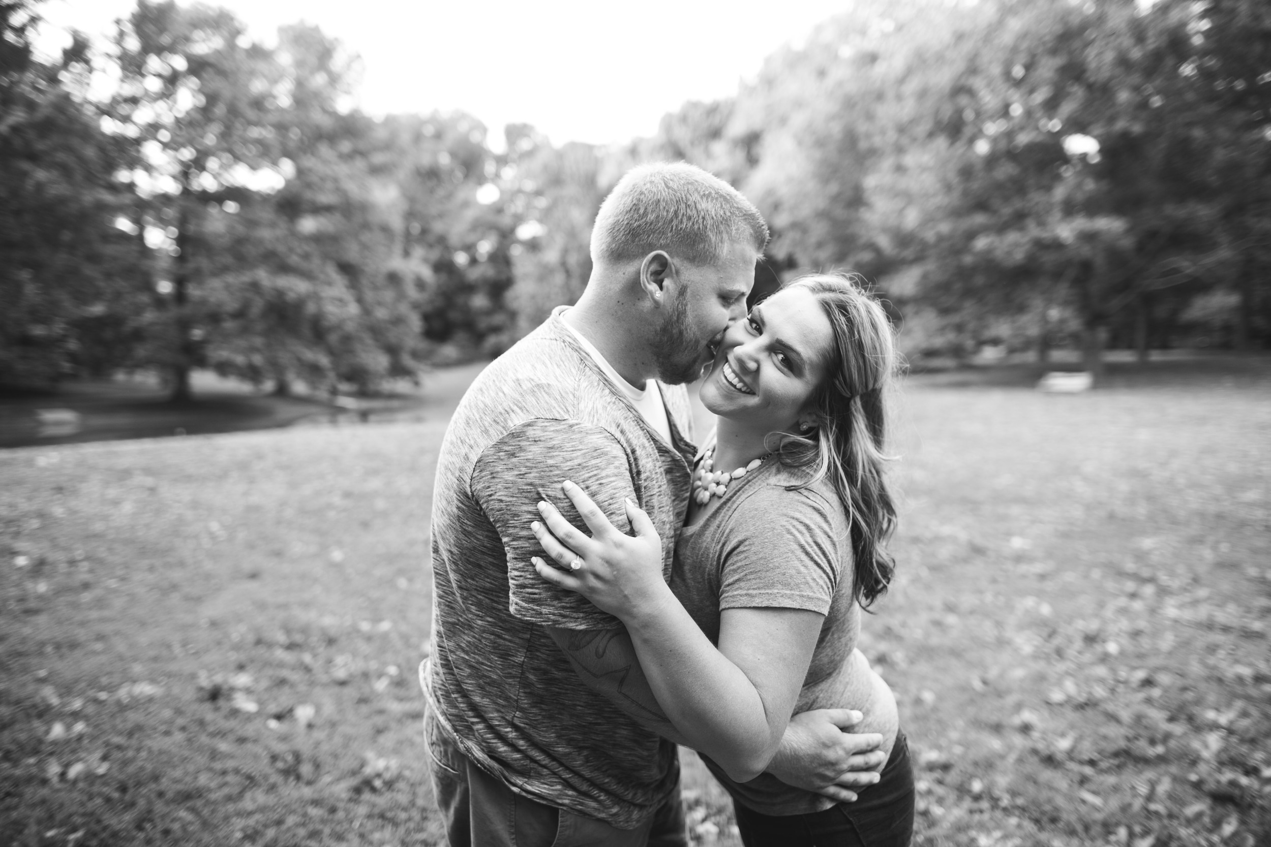 A Pastorius Park Philadelphia Engagement Session by Swiger Photography. Engagement session with kids. 