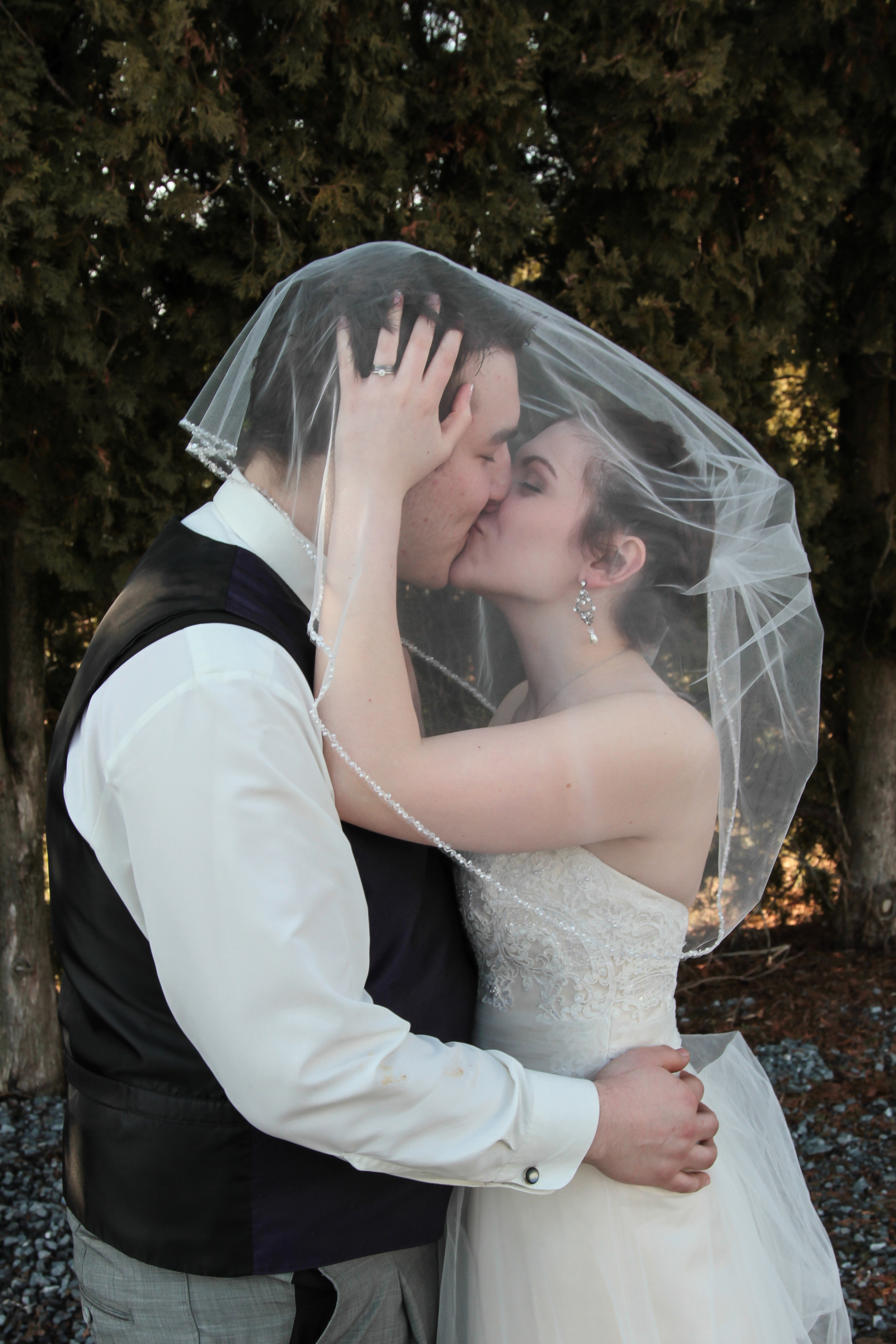 Wedding Wednesday Blog Post on Why We Love Veils. LGBT Friendly Philadelphia Photographer Swiger Photography