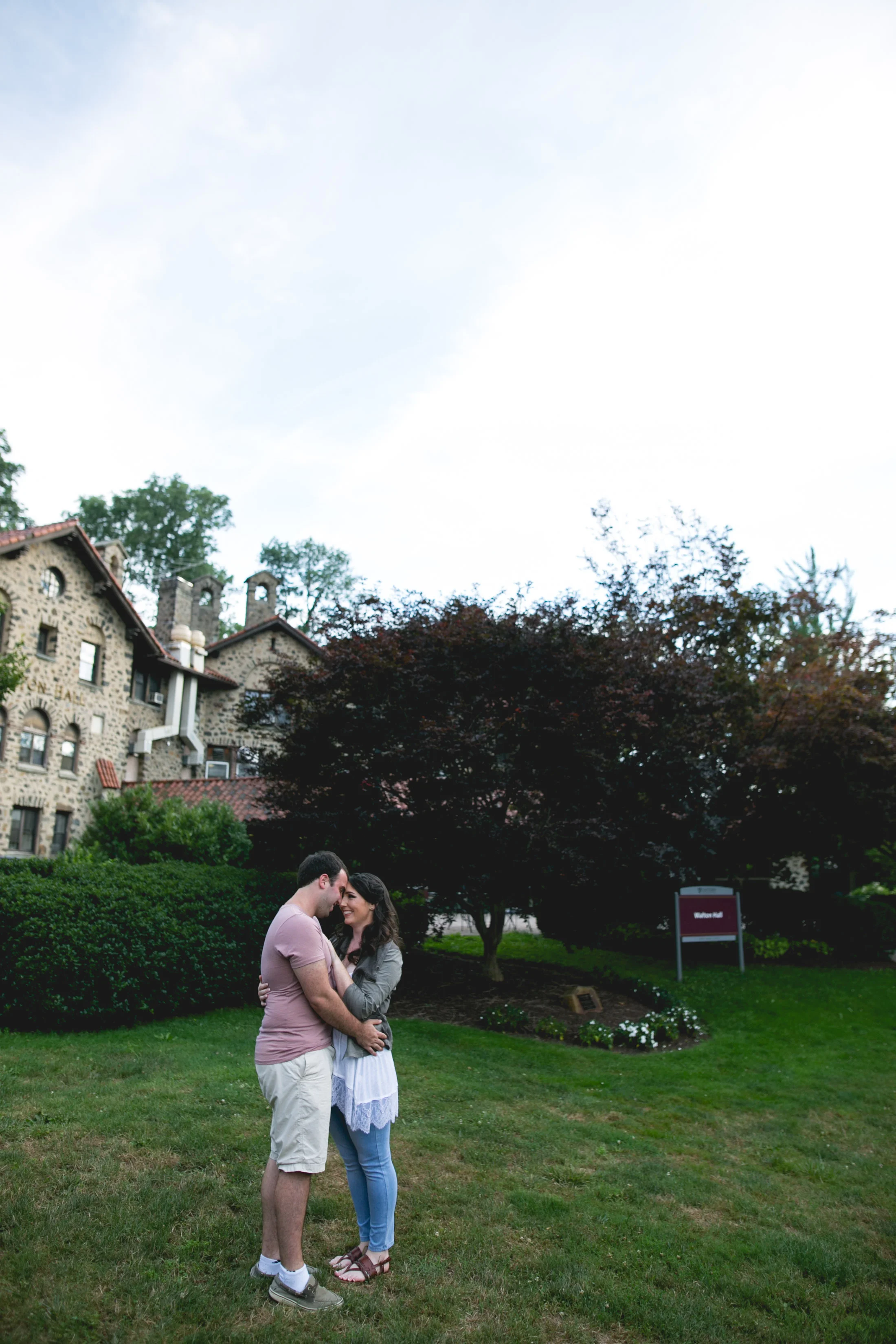 An Eastern University Engagement Session by Swiger Photography, a Philadelphia Wedding Photography company! 