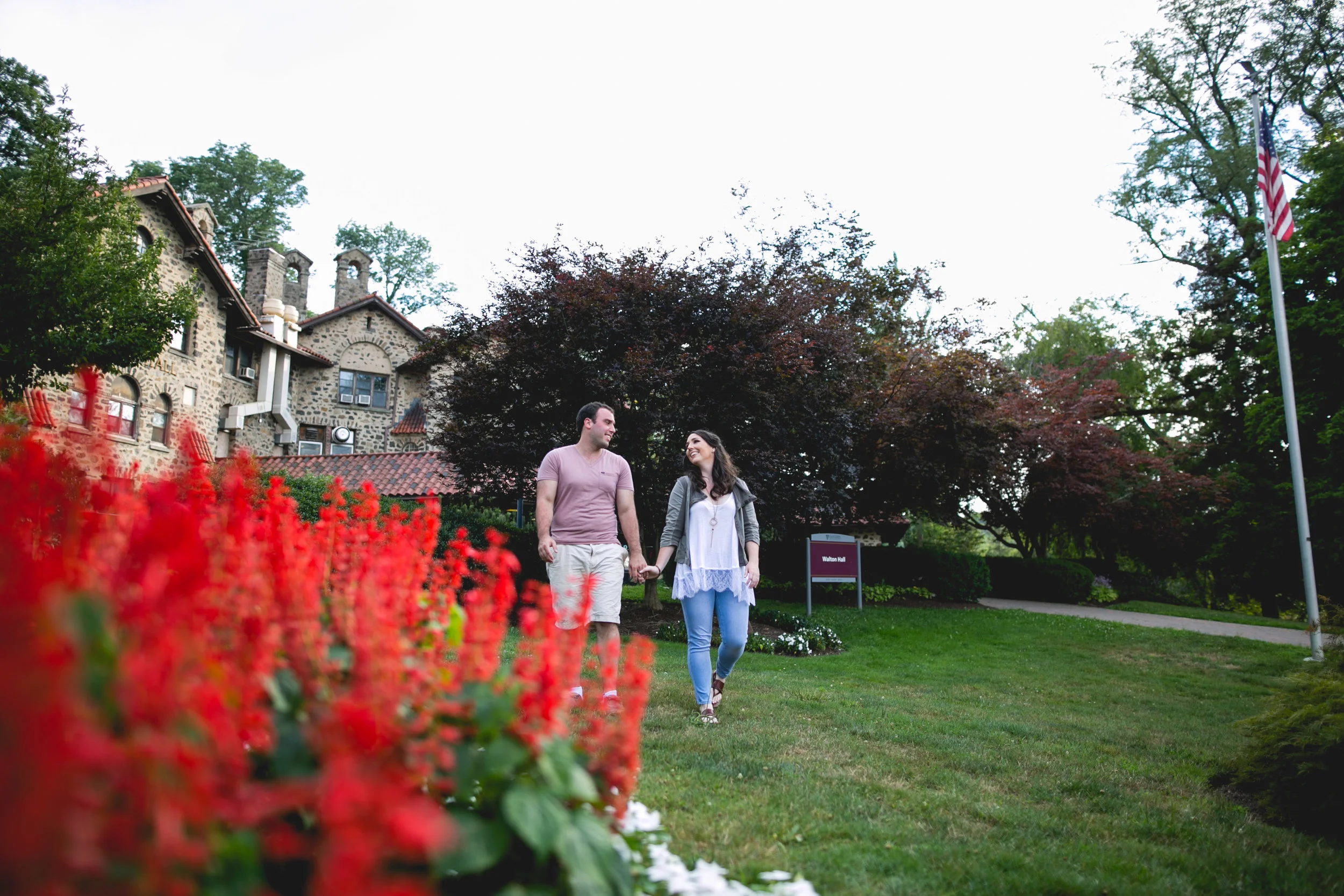 An Eastern University Engagement Session by Swiger Photography, a Philadelphia Wedding Photography company! 