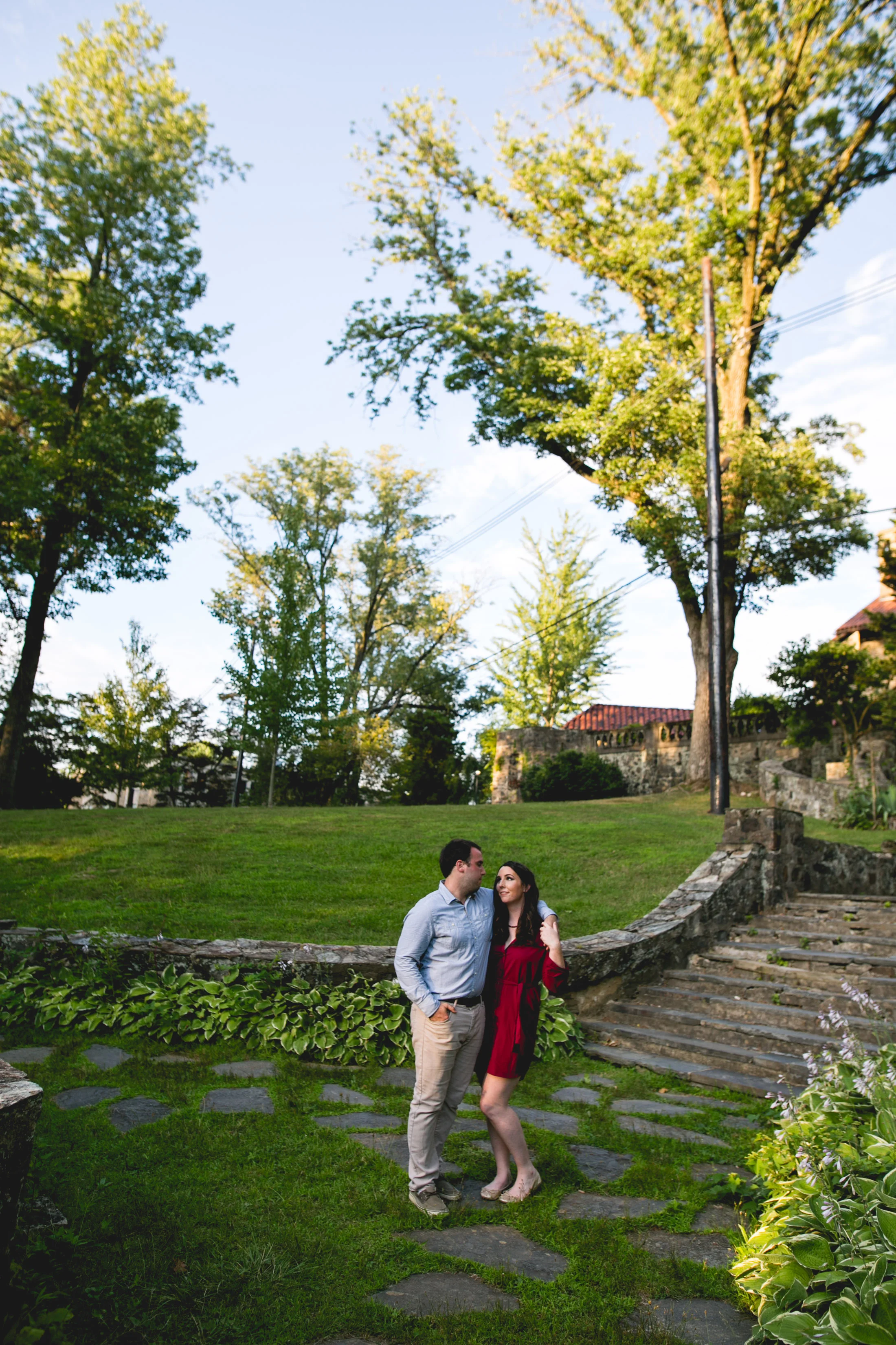 An Eastern University Engagement Session by Swiger Photography, a Philadelphia Wedding Photography company! 