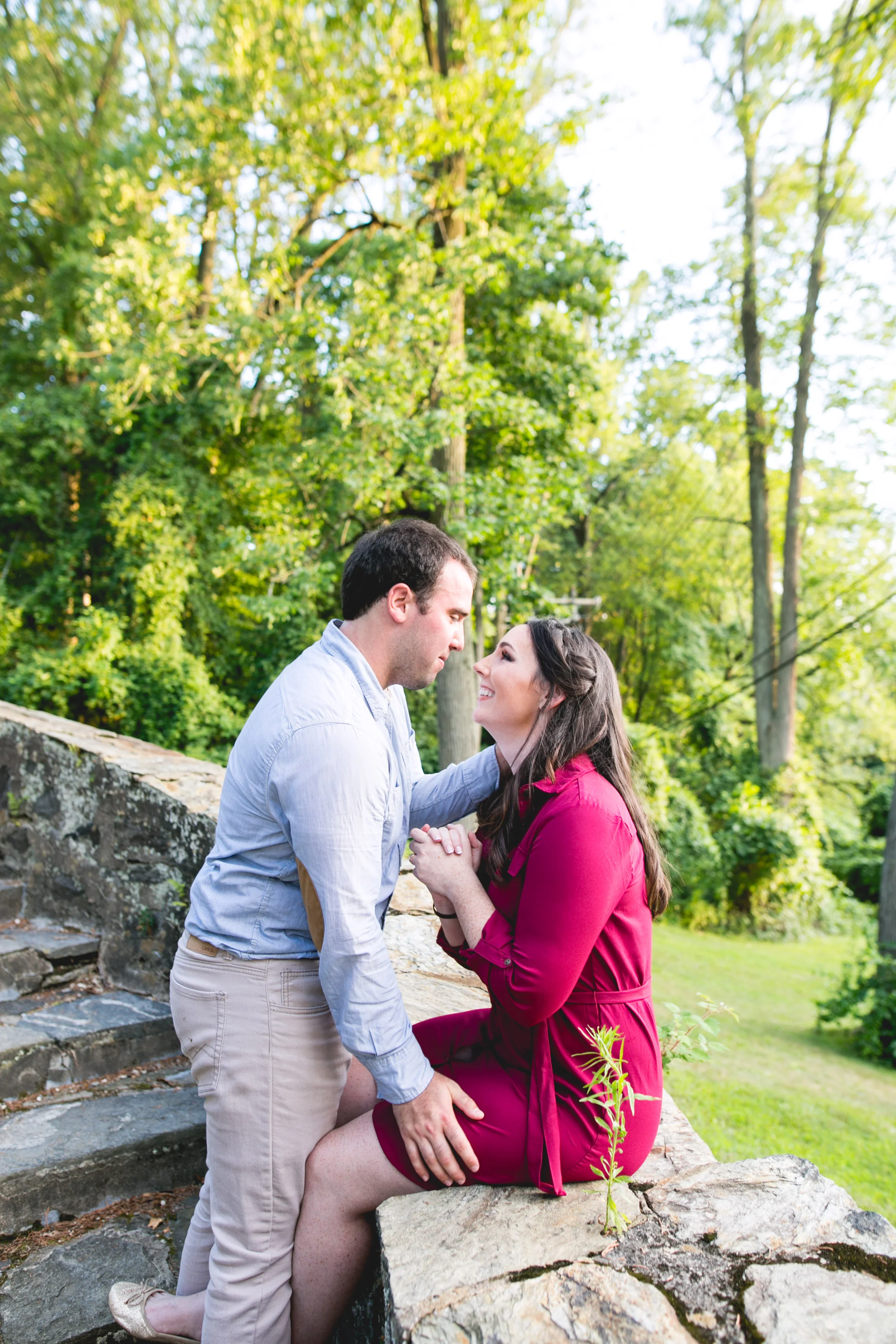 An Eastern University Engagement Session by Swiger Photography, a Philadelphia Wedding Photography company! 