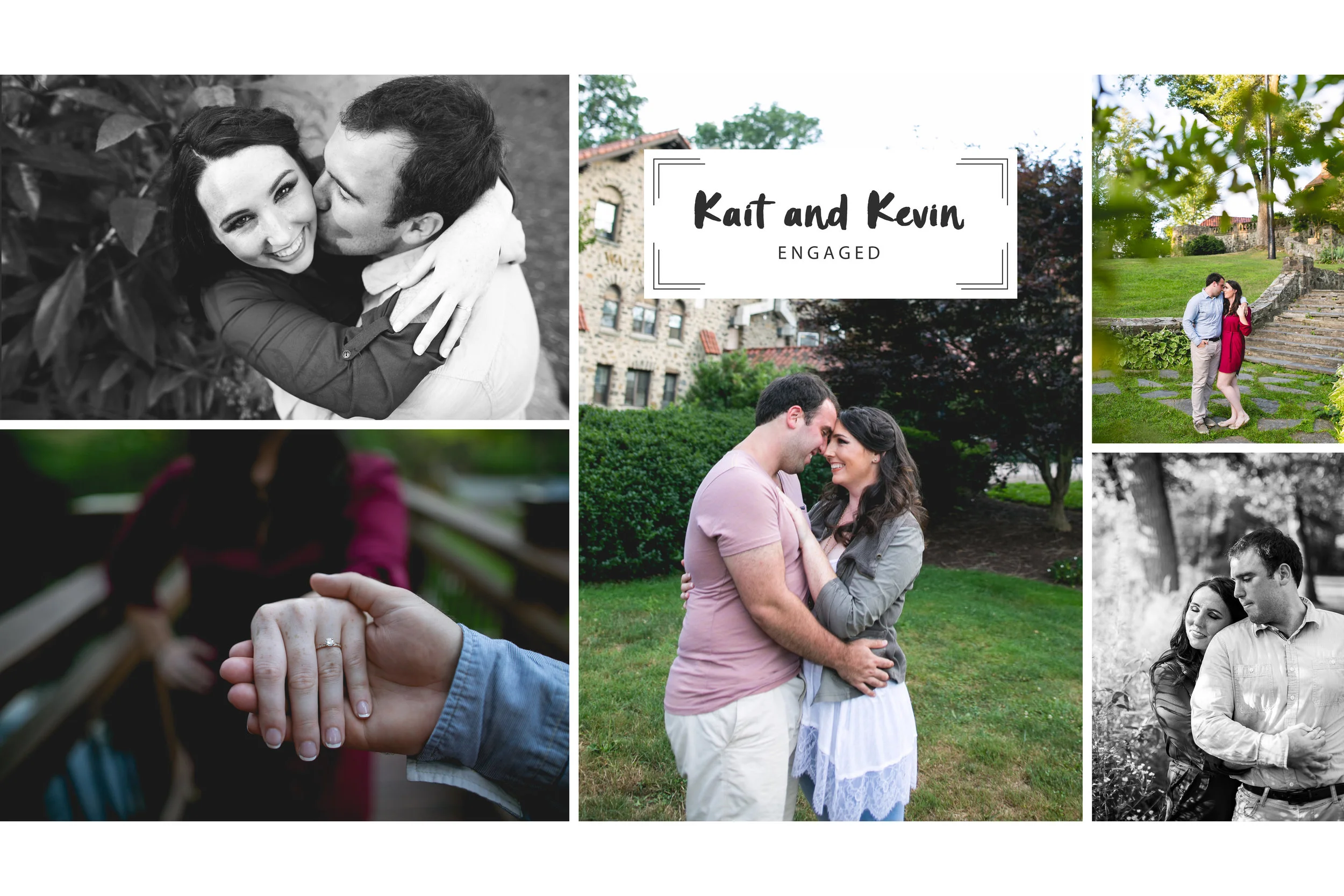 An Eastern University Engagement Session by Swiger Photography, a Philadelphia Wedding Photography company! 