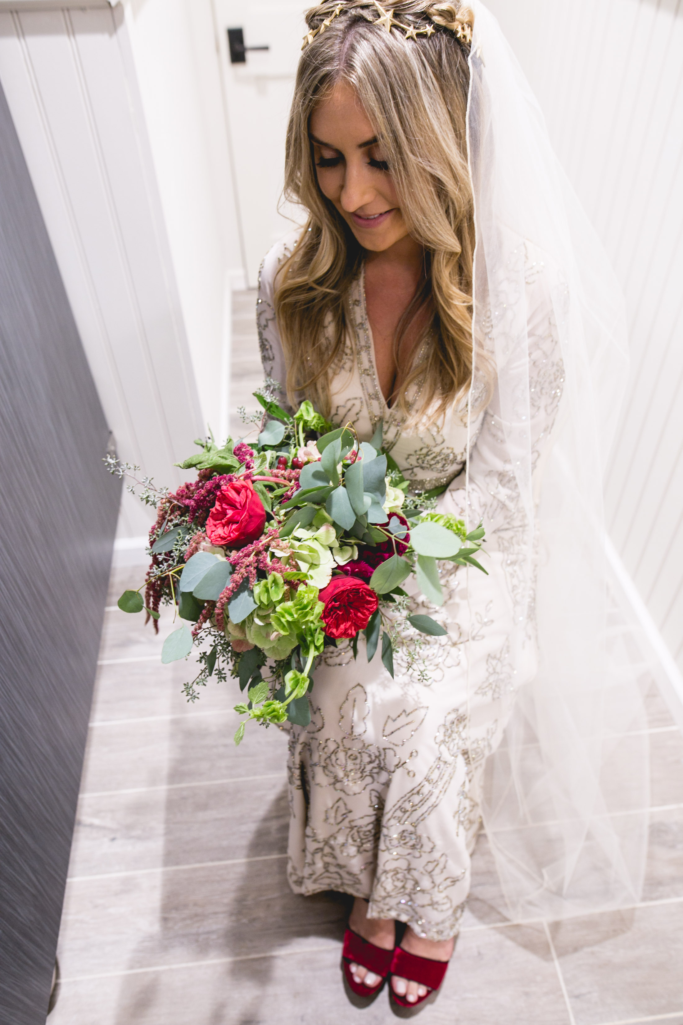 A Historic Waterloo Village Vintage Chic Wedding by Swiger Photography, featuring fall colors, vibrant details and beautiful authentic love. Shot by owner Amanda Swiger, national known lesbian photographer. 