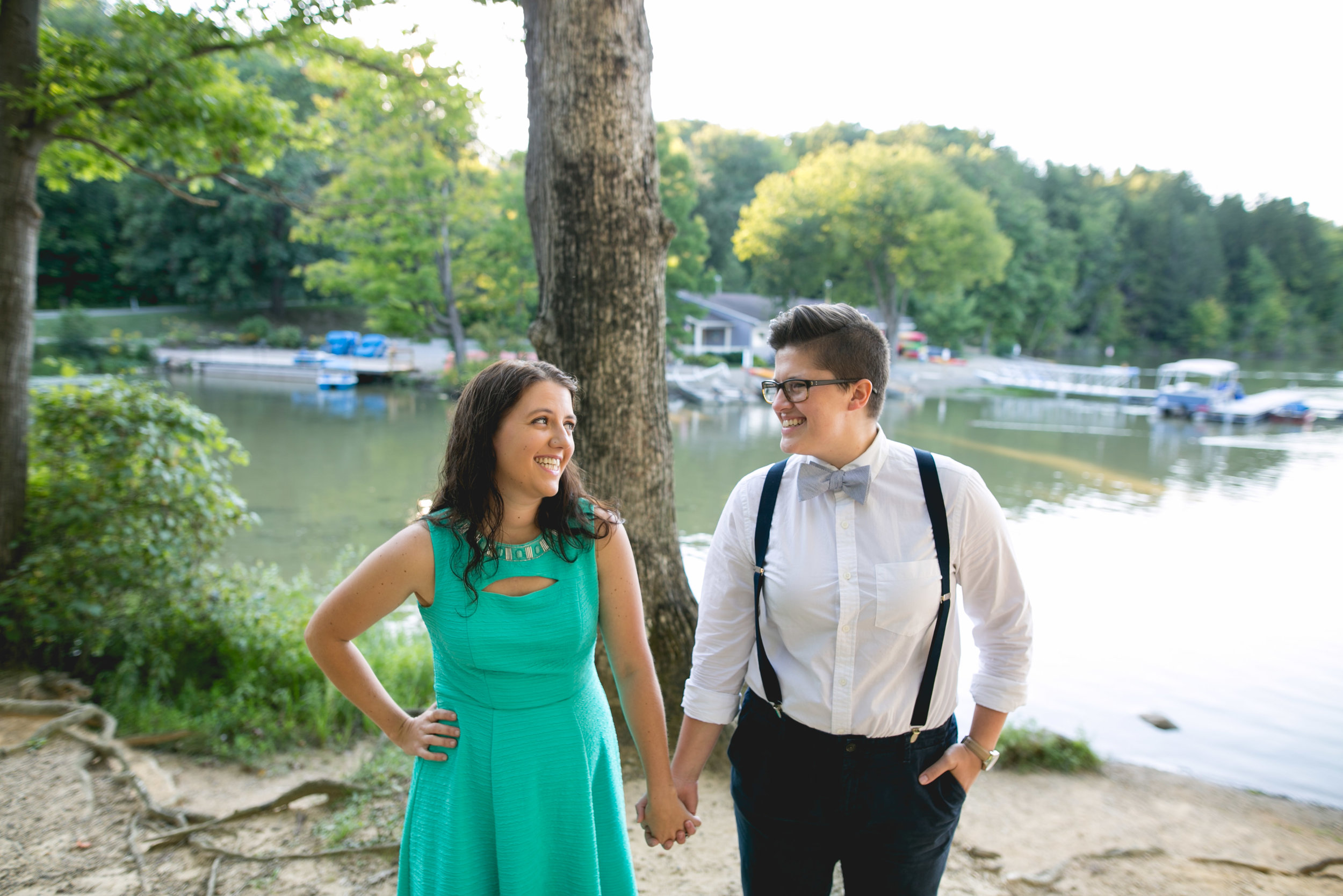  A Northern Ohio Lesbian Engagement Session by Swiger Photography, the lesbian photographer 