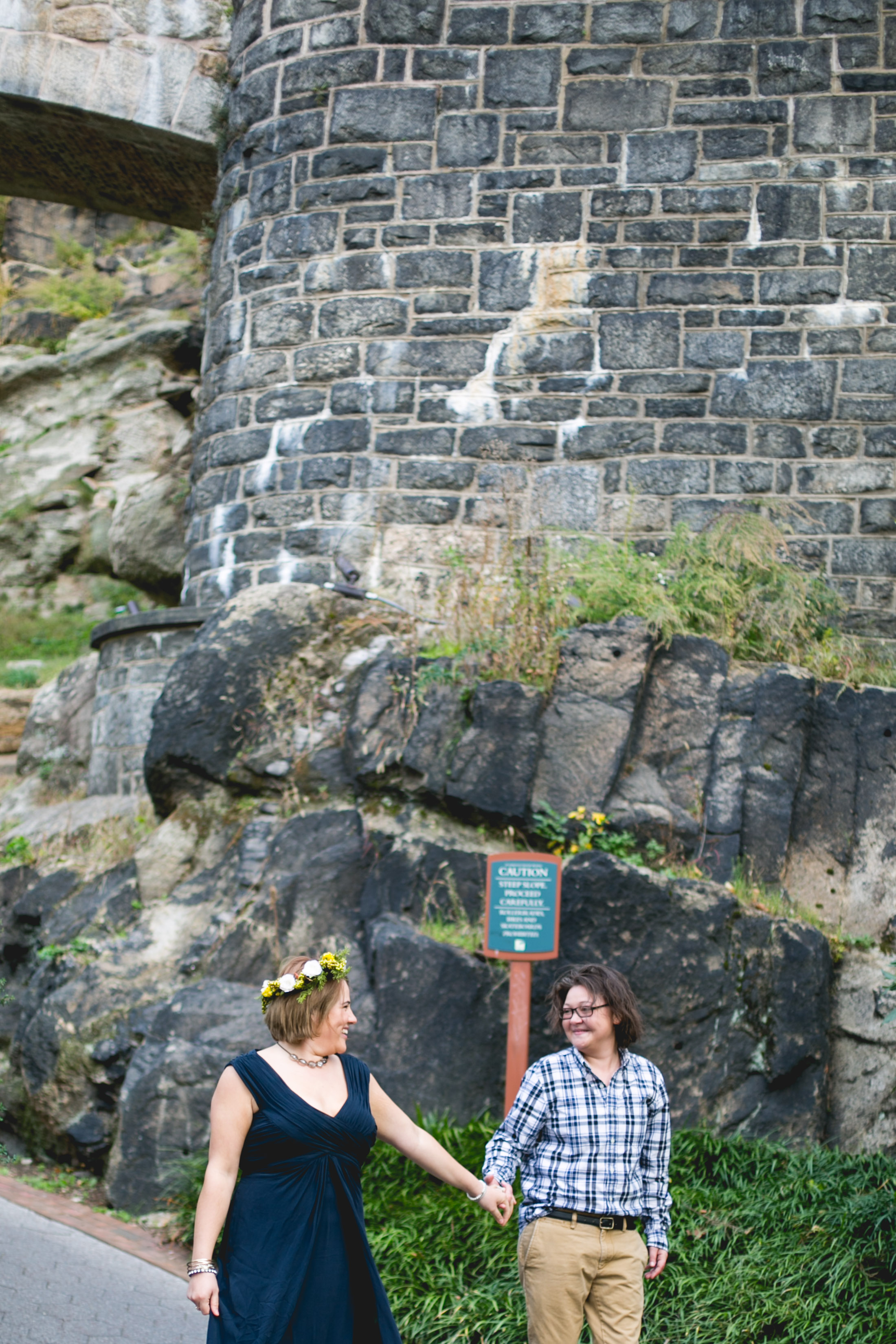 Lesbian Anniversary Session at the Philadelphia Museum of Art