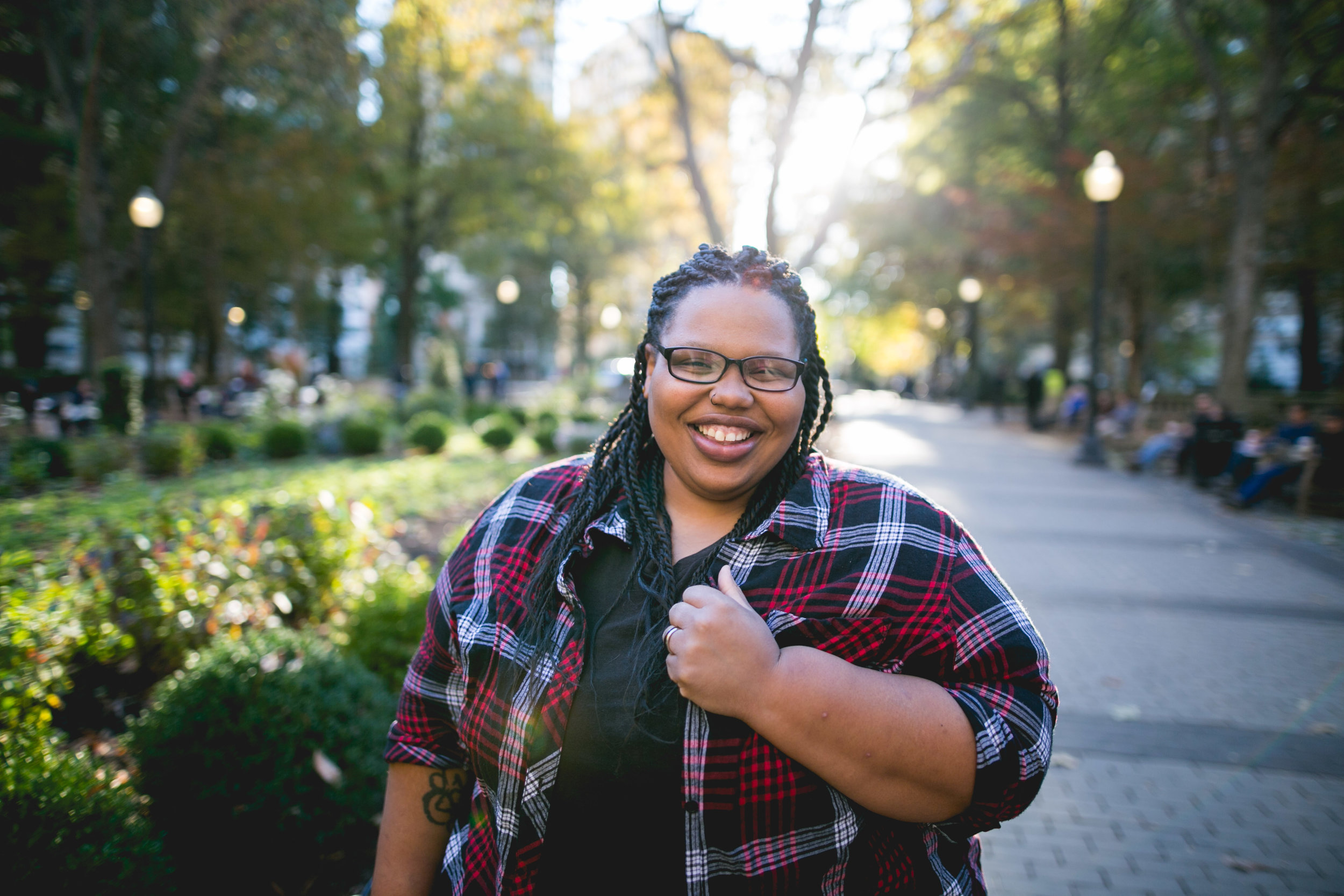 Philly Fall Lesbian Engagement Session