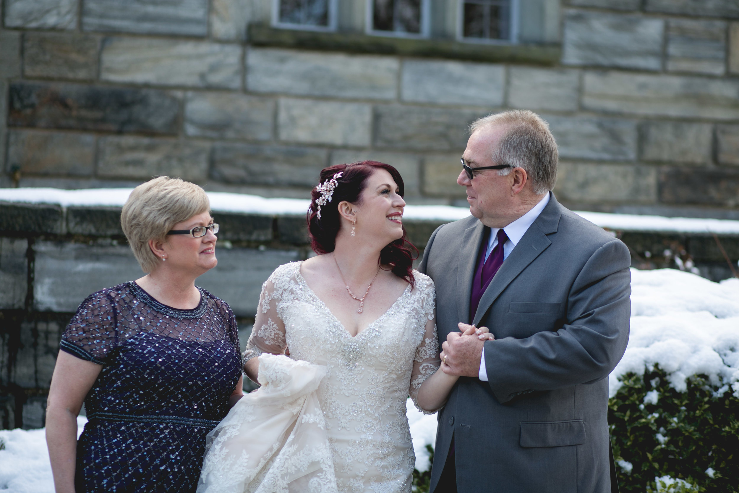 Winter Wedding at The Merion Tribute House, PA 37