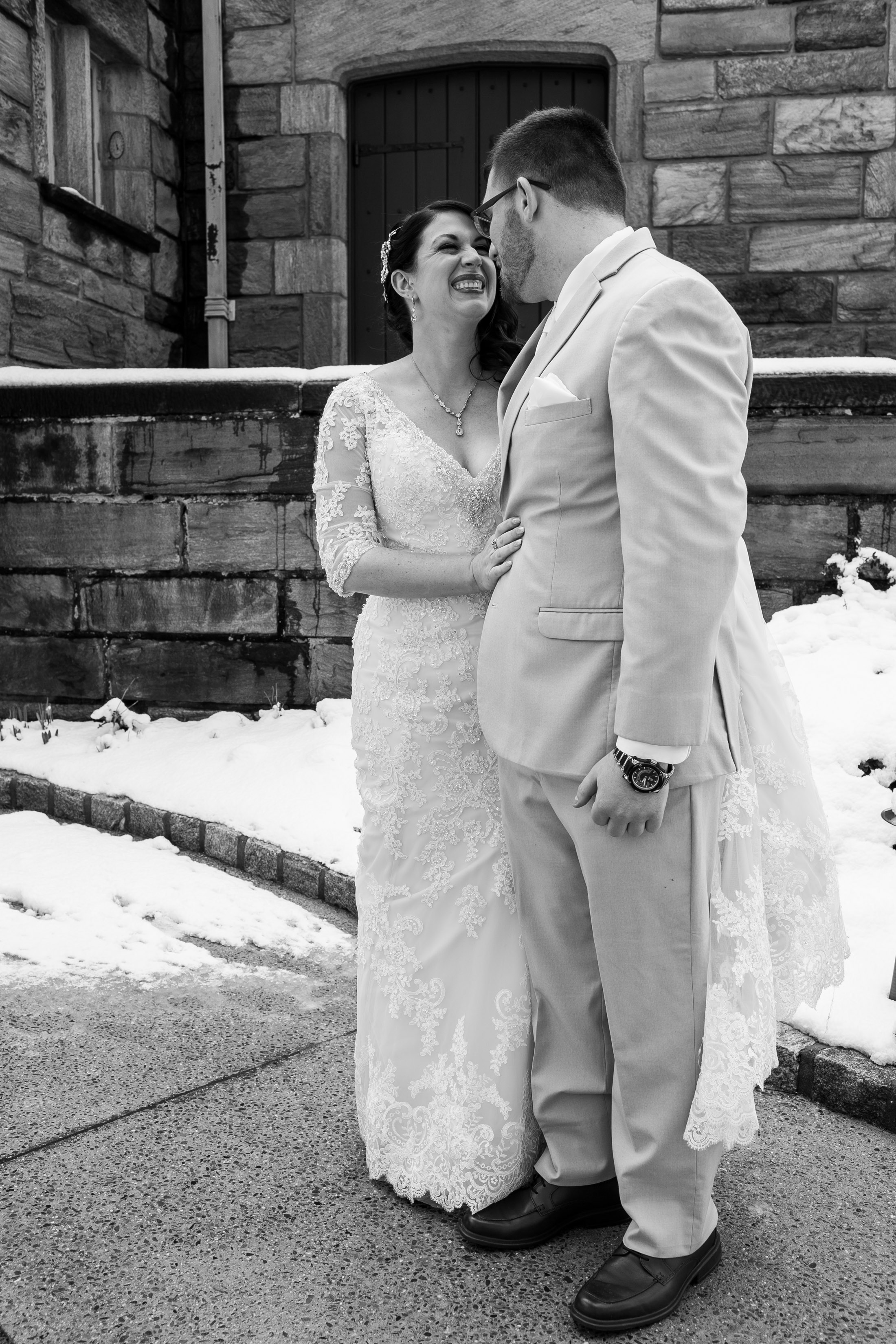 Winter Wedding at The Merion Tribute House, PA 36