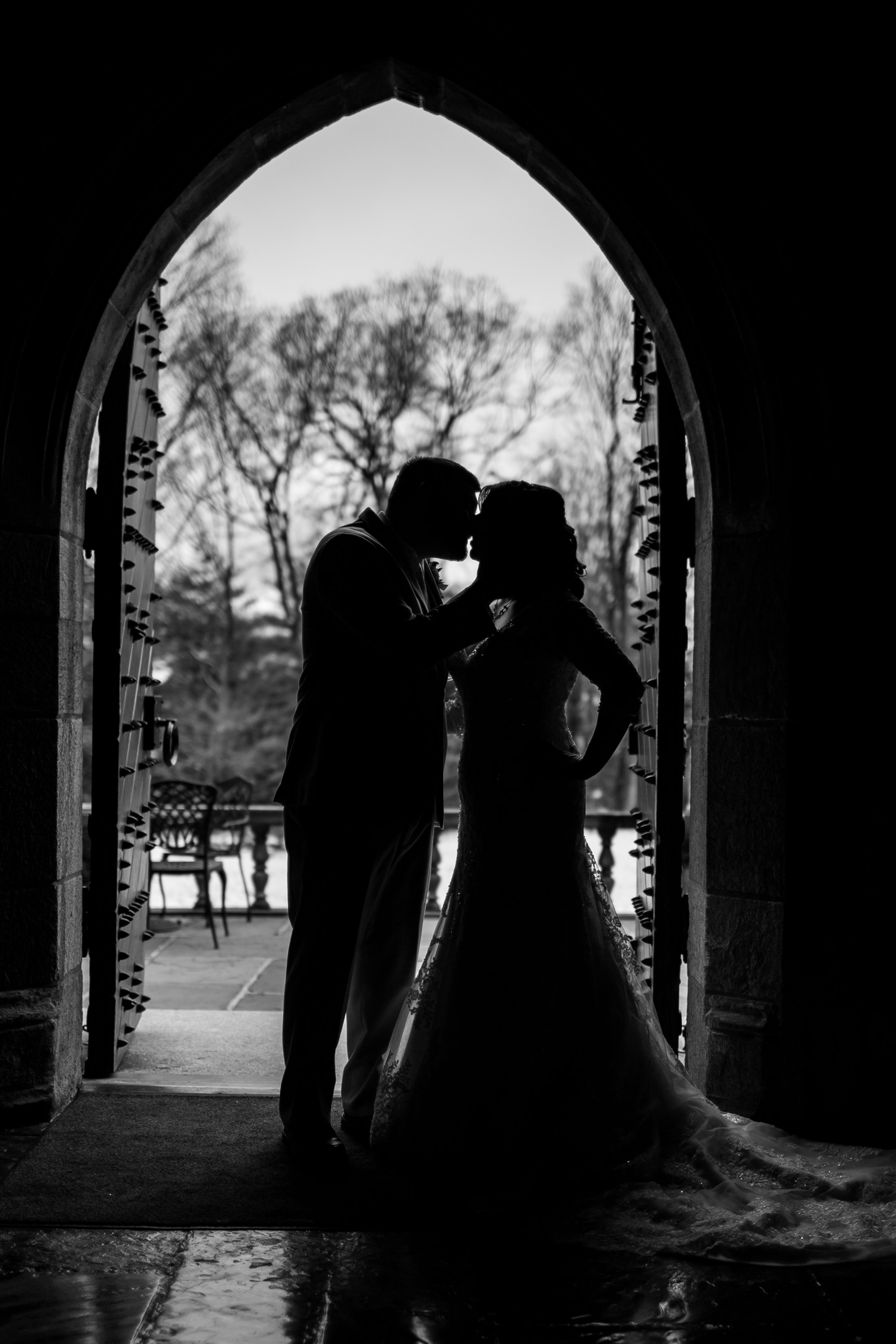 Winter Wedding at The Merion Tribute House, PA 26