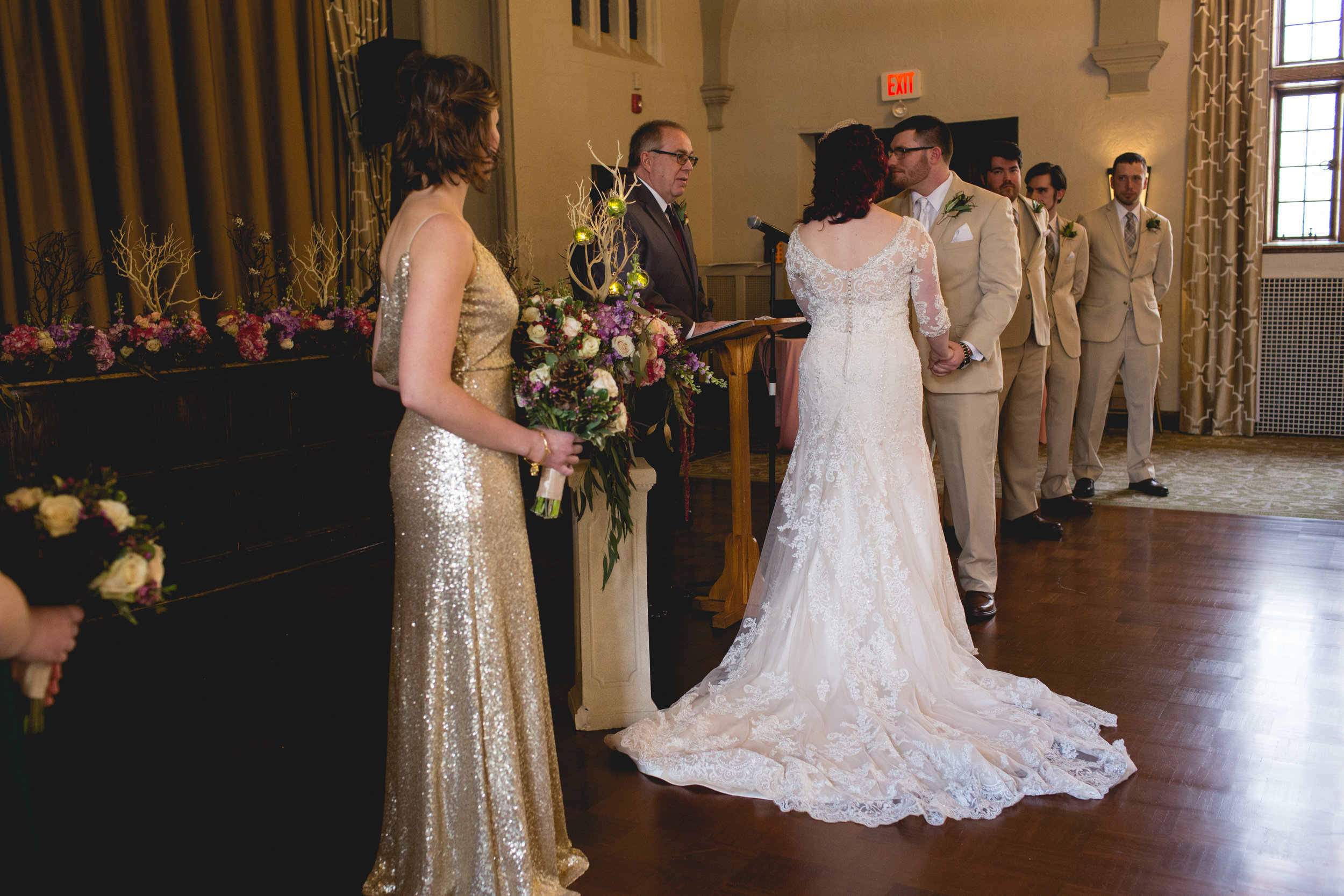 Winter Wedding at The Merion Tribute House, PA 21