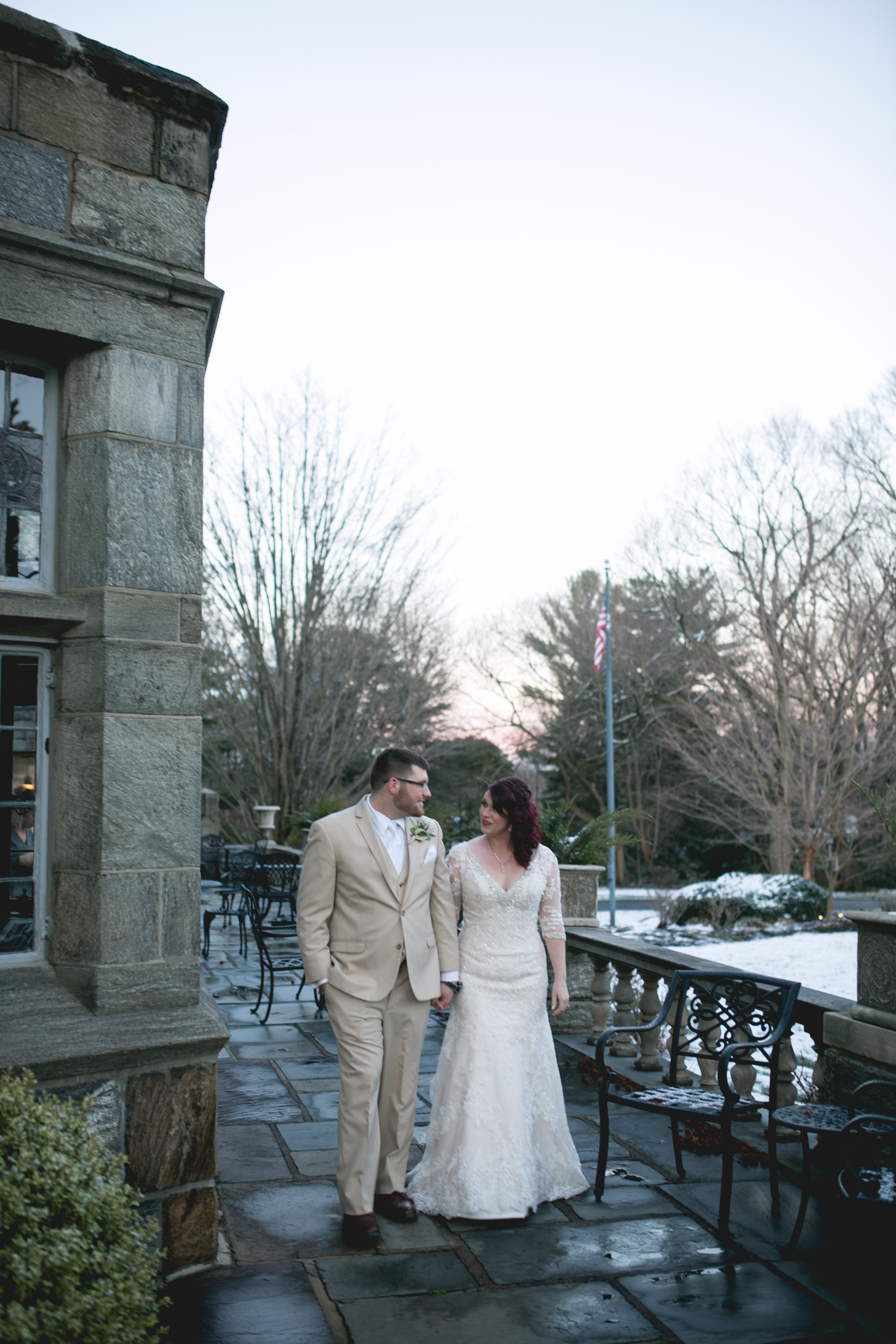 Merion Tribute House Winter Wedding 51