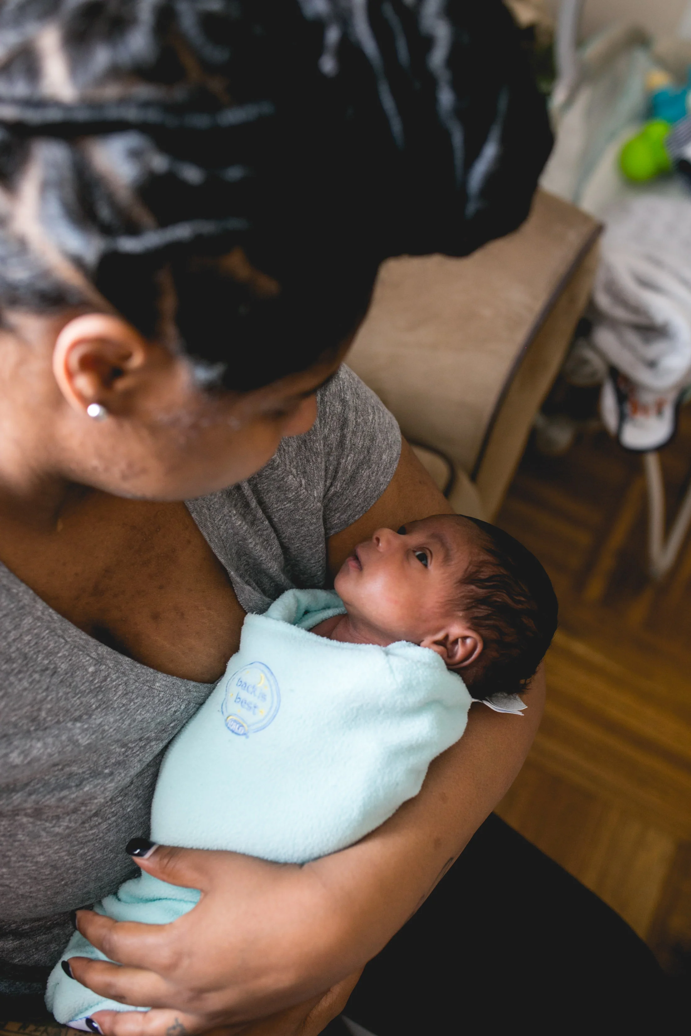 Philadelphia Newborn Session In Home