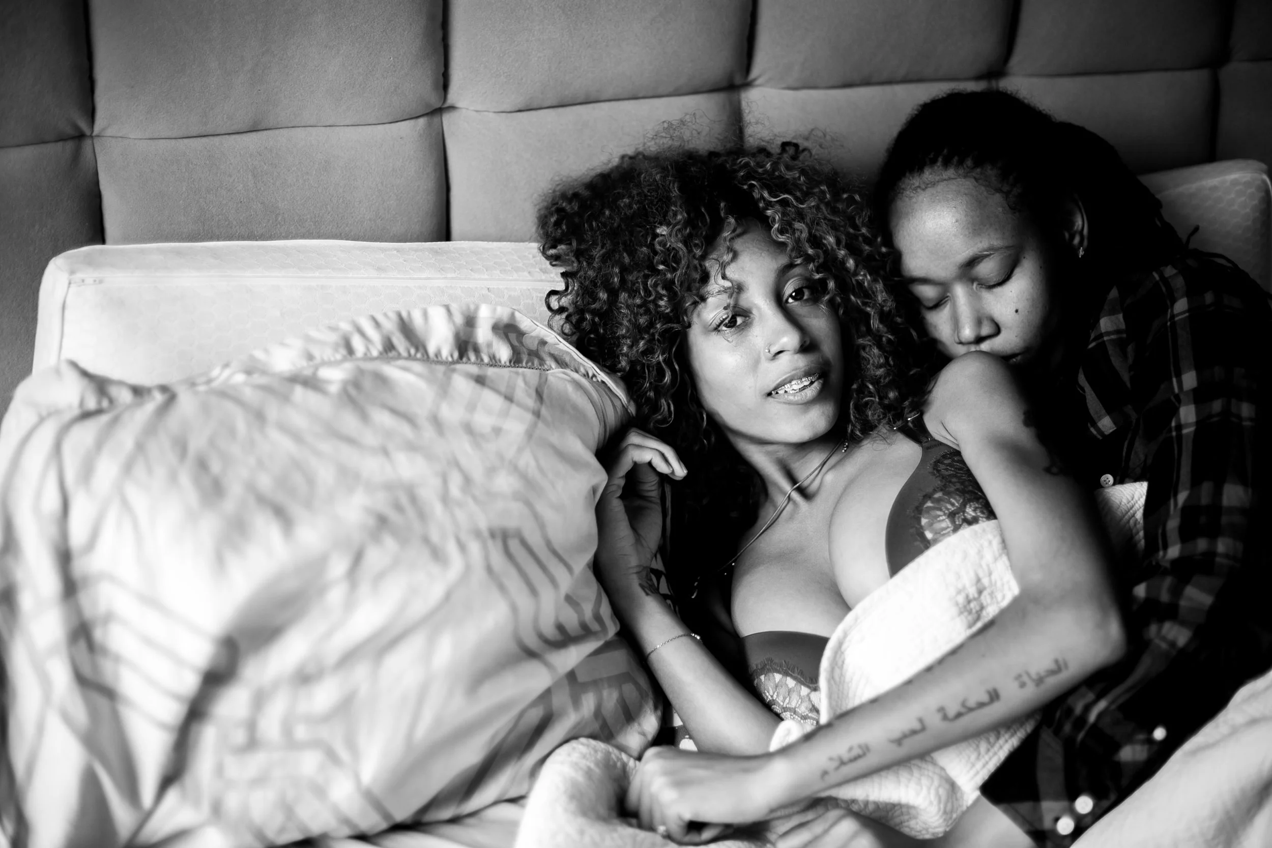 Philly LGBTQ Couples Boudoir Session by Lesbian Photographer 3