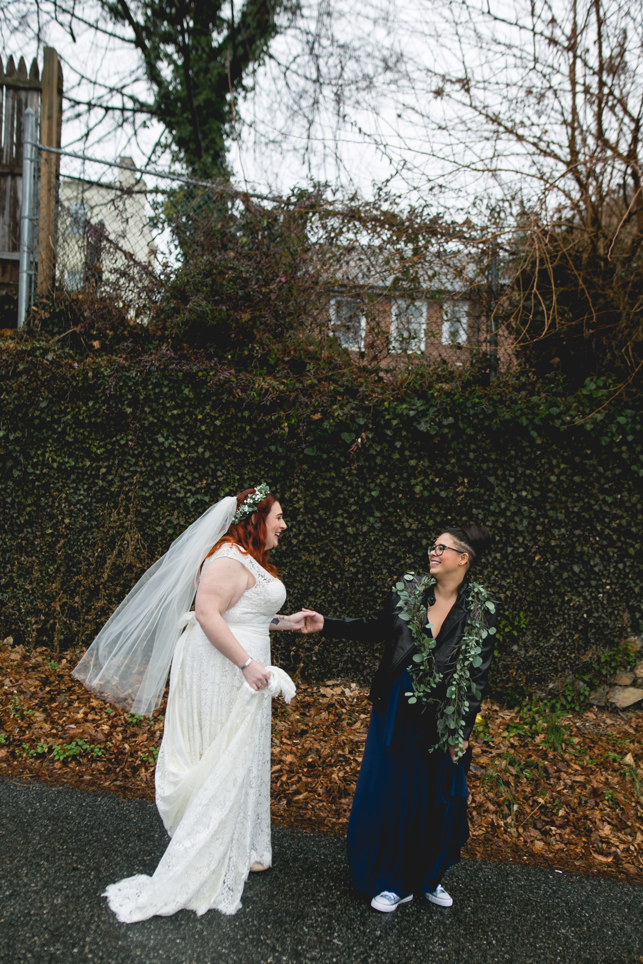 Queer Wedding Philadelphia Elopement by the lesbian photographer 17