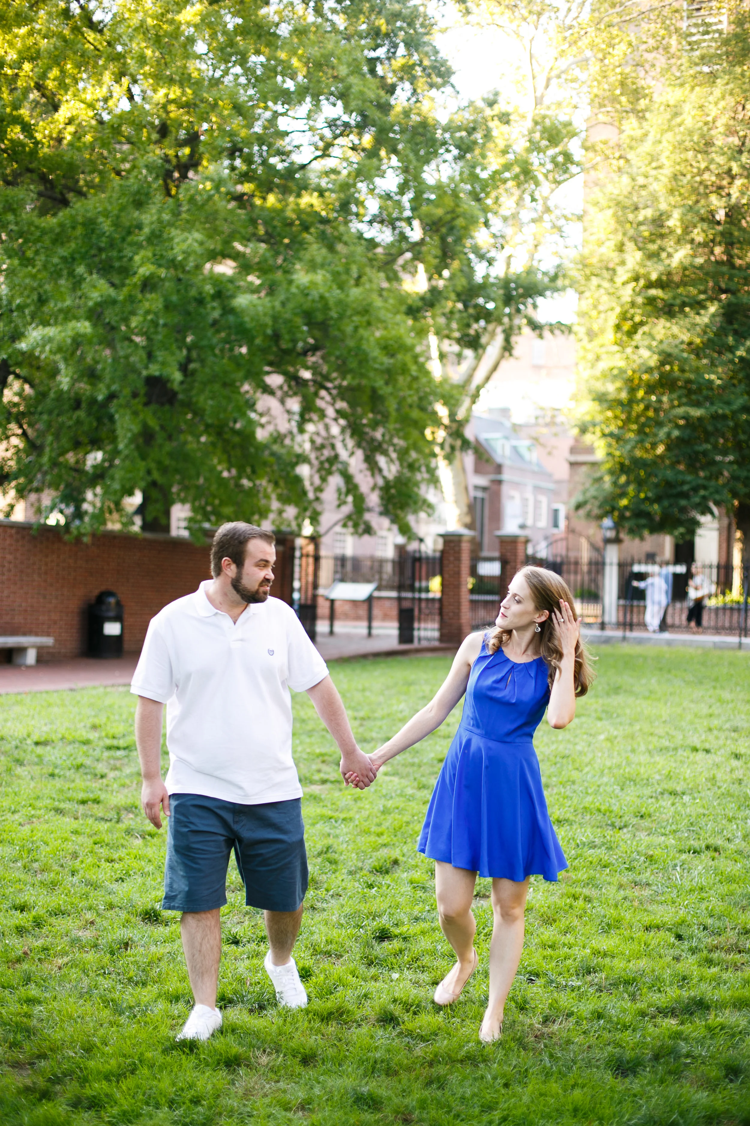 Old City Philadelphia Engagement Session