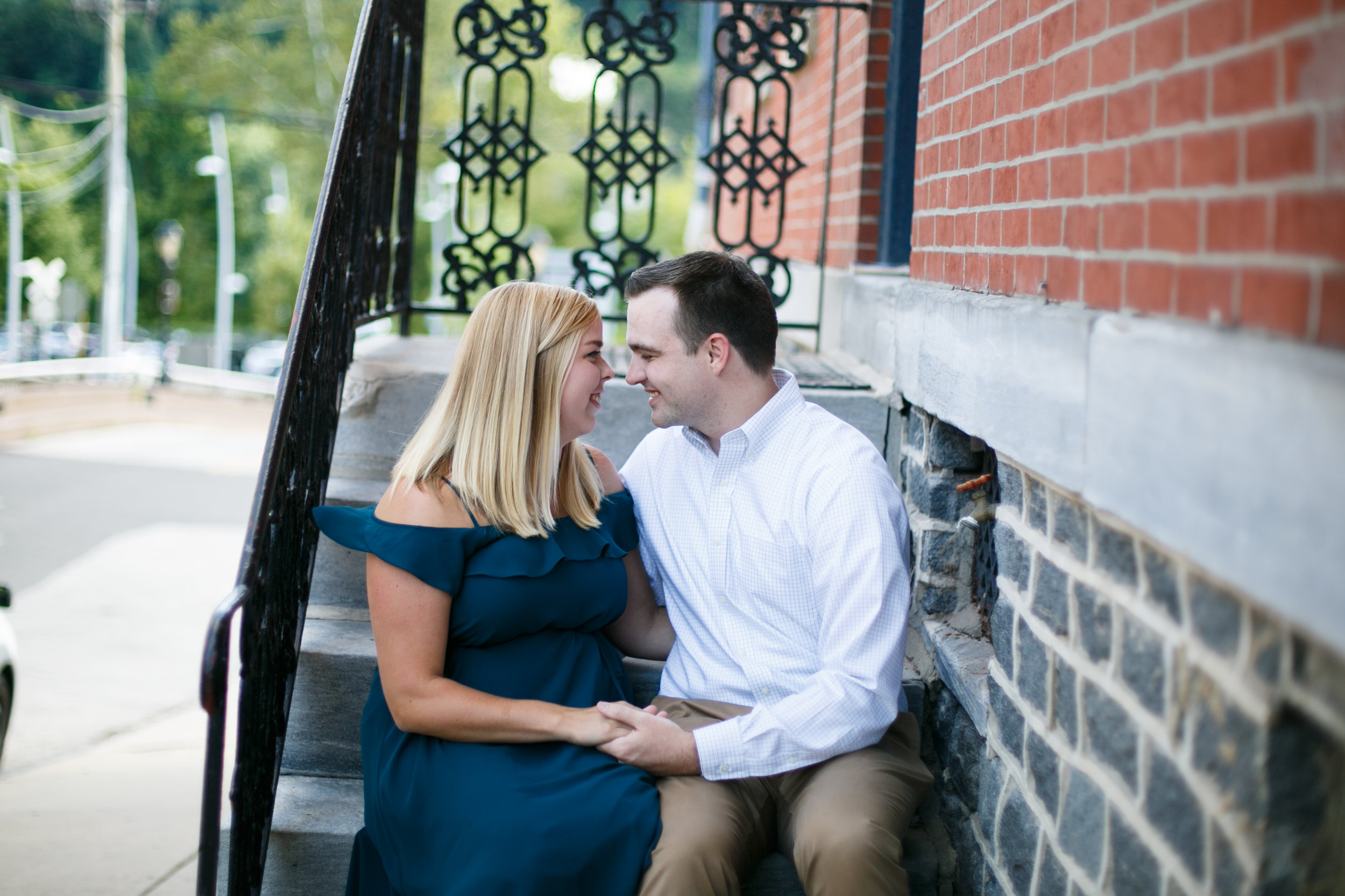 Manayunk Philadelphia Main Street Engagement Session 