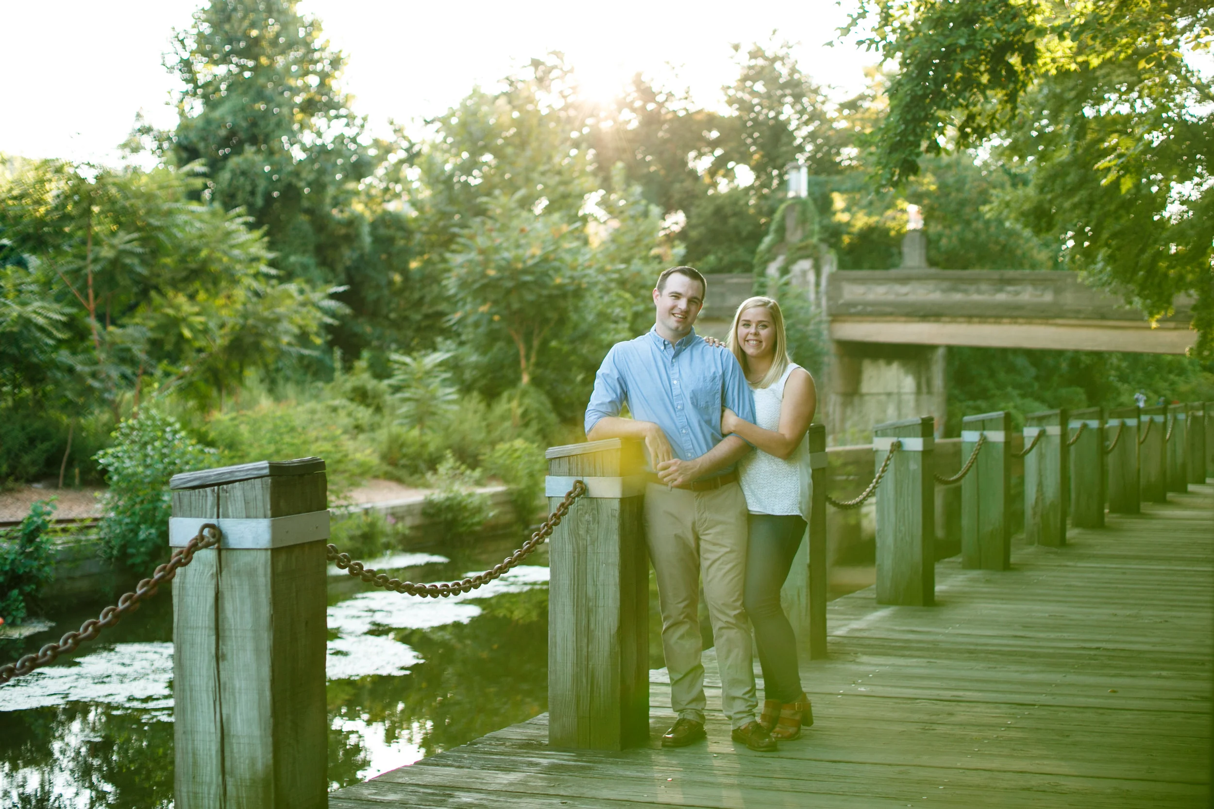 Manayunk Philadelphia Canal Summer Engagement Session 29