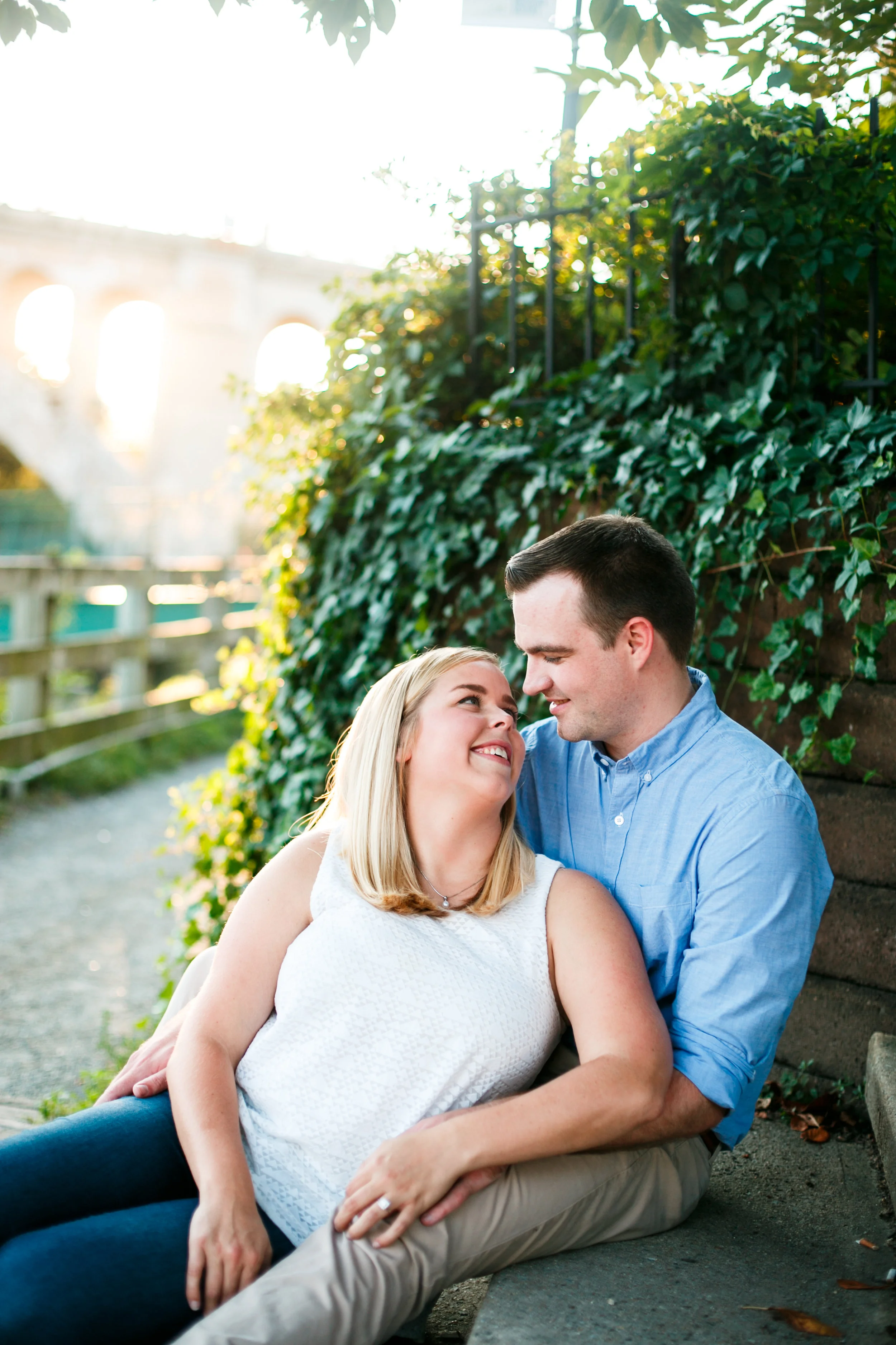 Manayunk Philadelphia Canal Summer Engagement Session 24