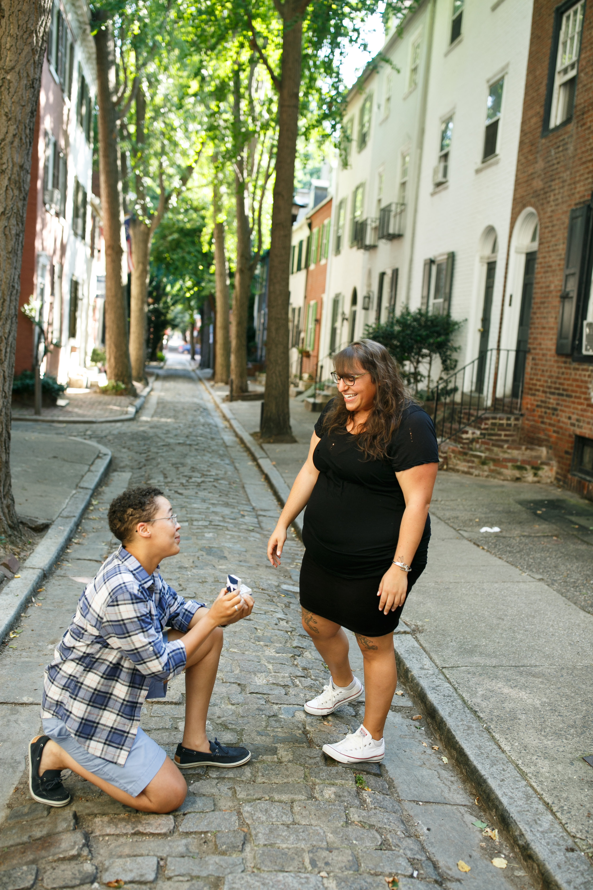 Queer Lesbian Proposal Photographer Philadelphia PA 2