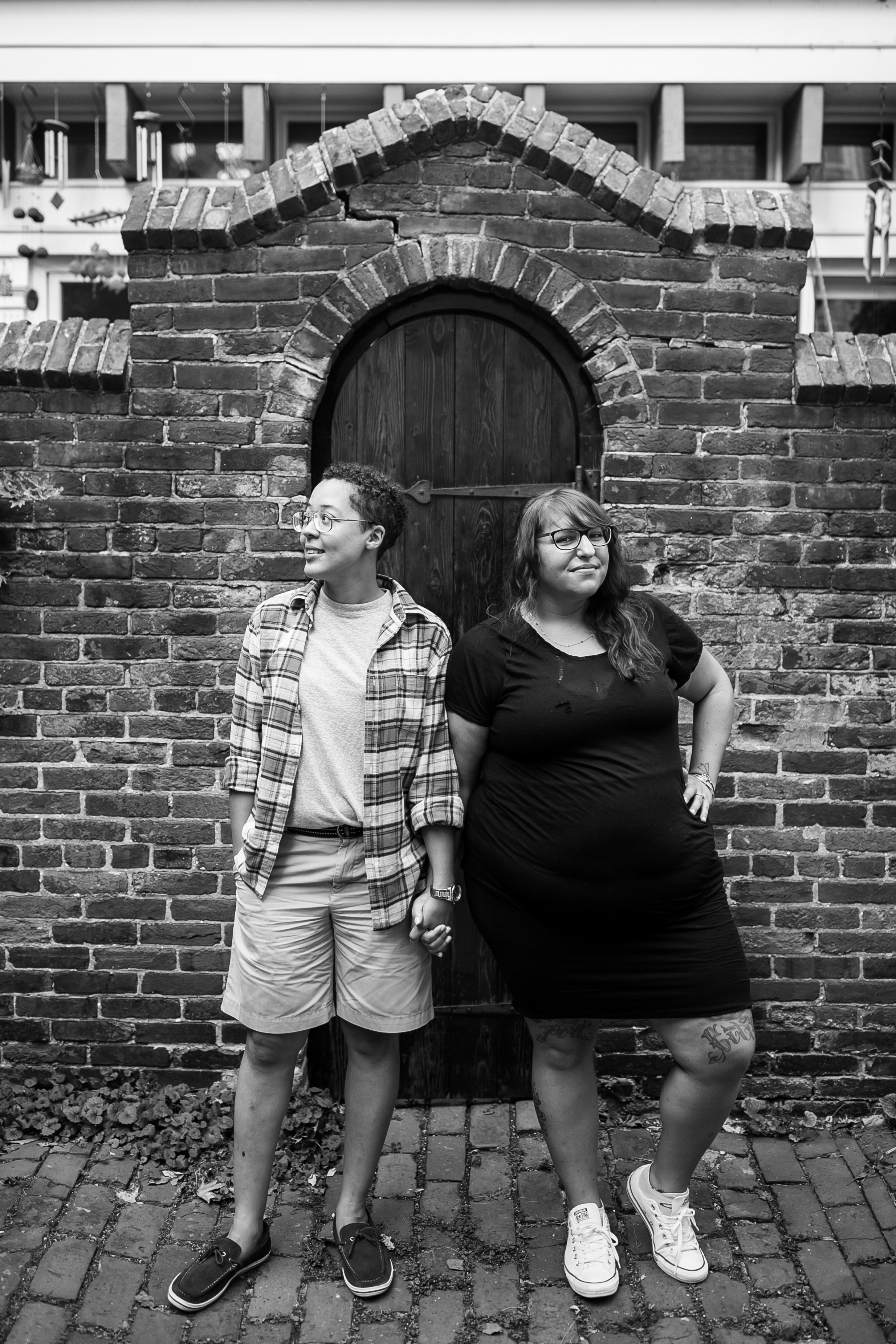 LGBT Posing for Plus Size Couples Philly 5