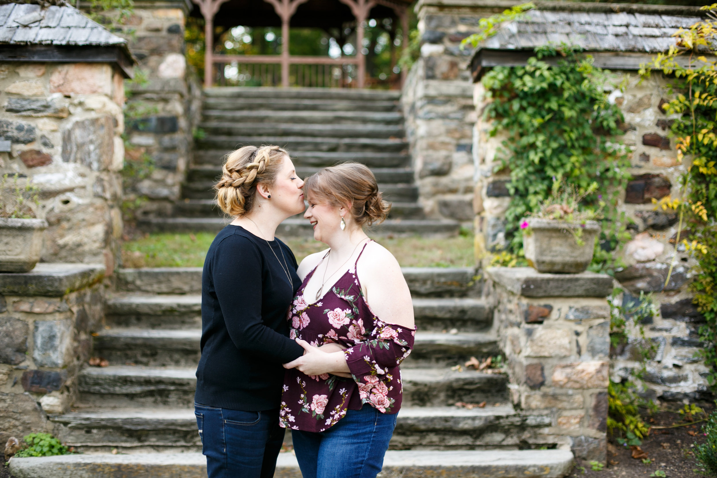 Ridley Creek State Park Engagement Session with LGBTQ Couple 